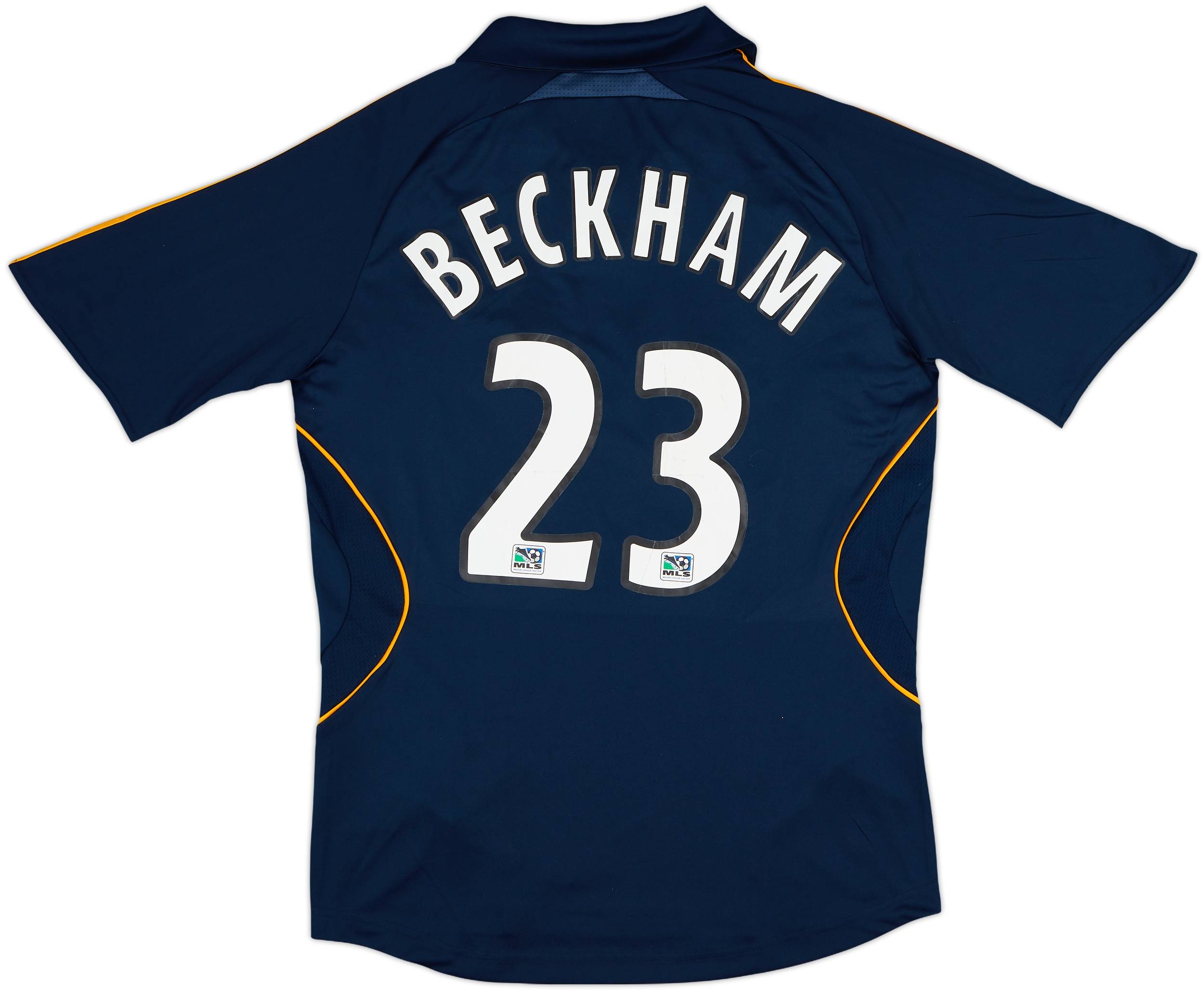 2007-08 LA Galaxy Away Shirt Beckham #23 - 7/10 - (S)