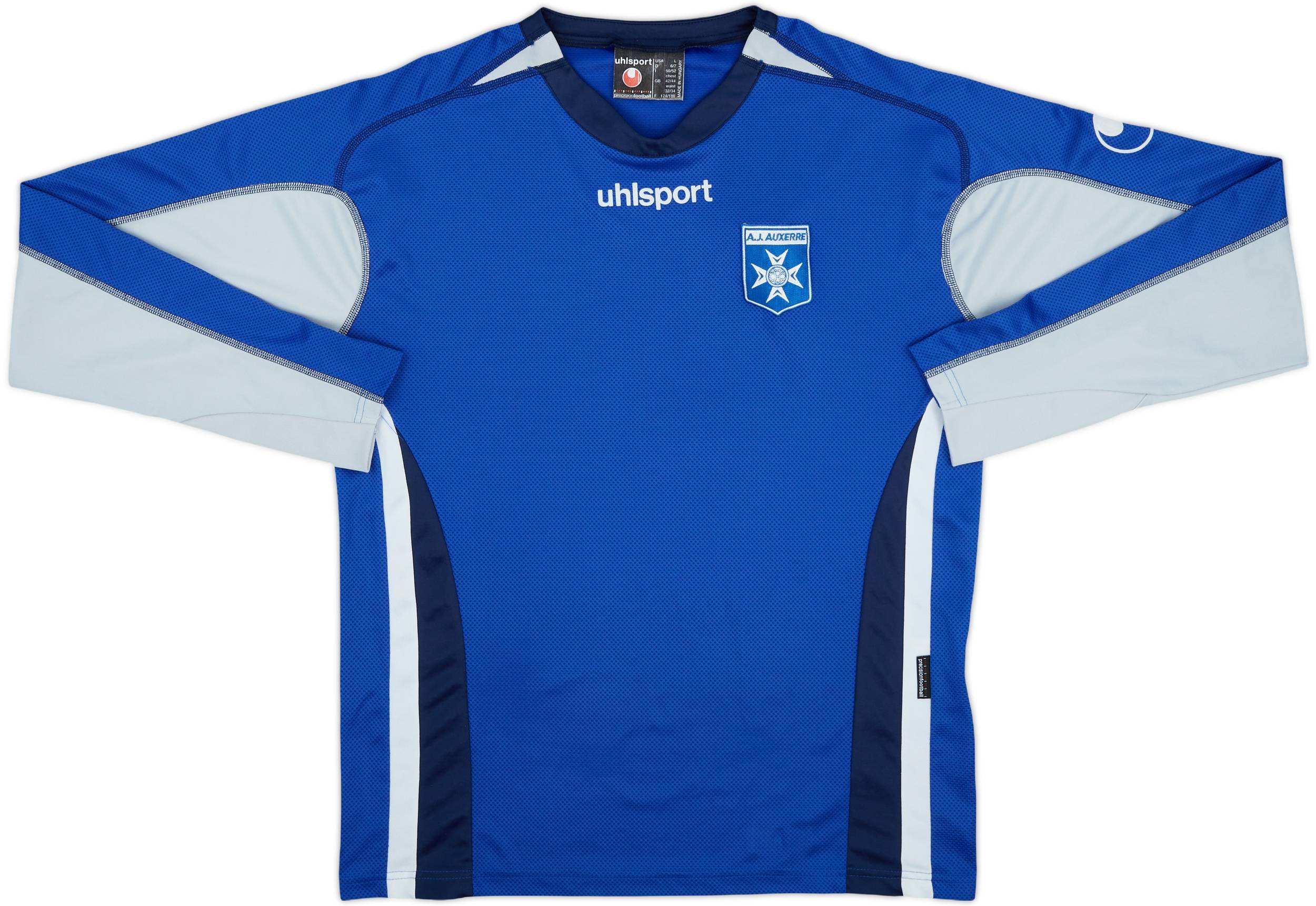 2005-06 Auxerre Uhlsport Training L/S Shirt - 8/10 - (L)
