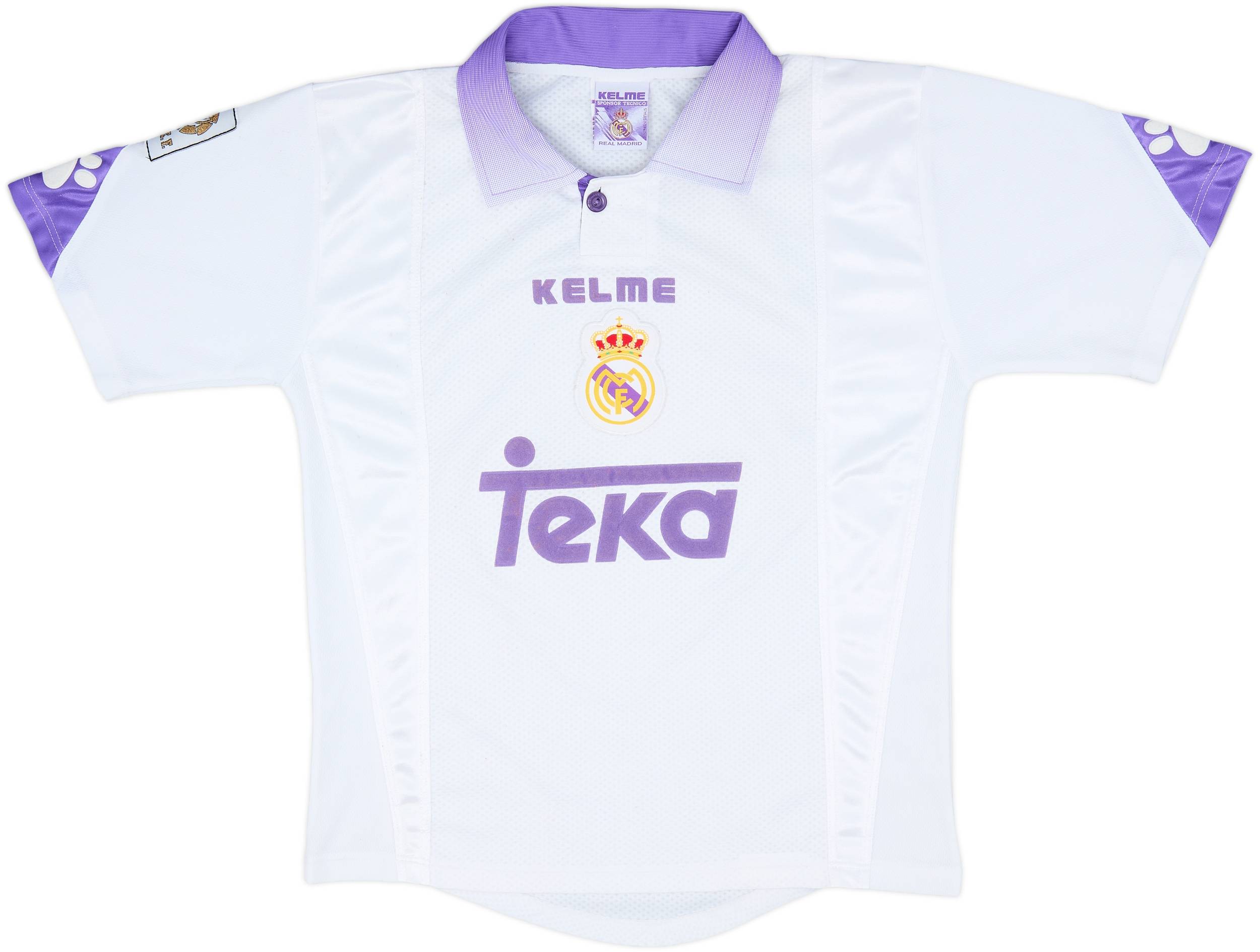 1997-98 Real Madrid Home Shirt - 6/10 - (XS)