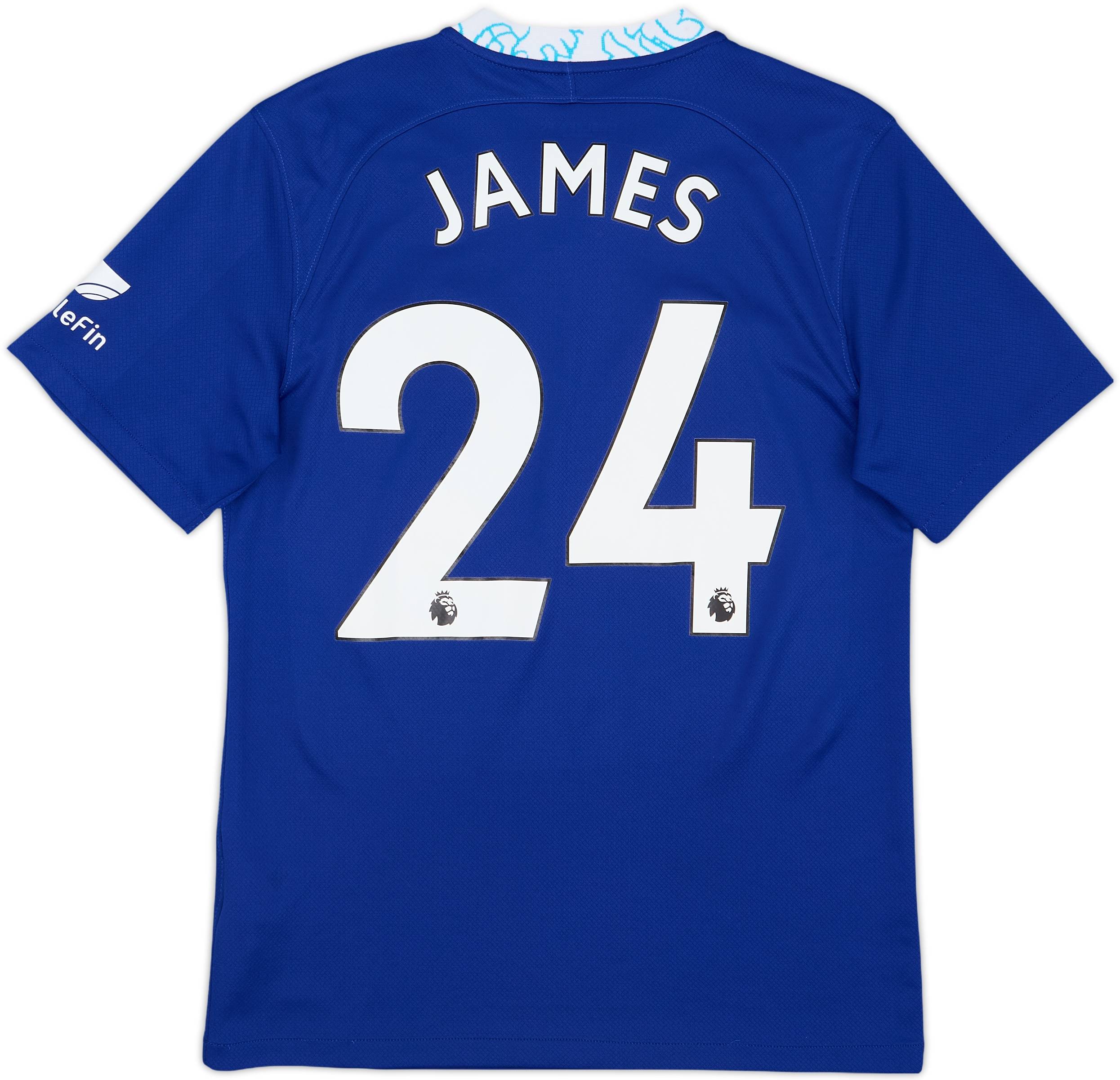 2022-23 Chelsea Home Shirt James #24 - 8/10 - (S)