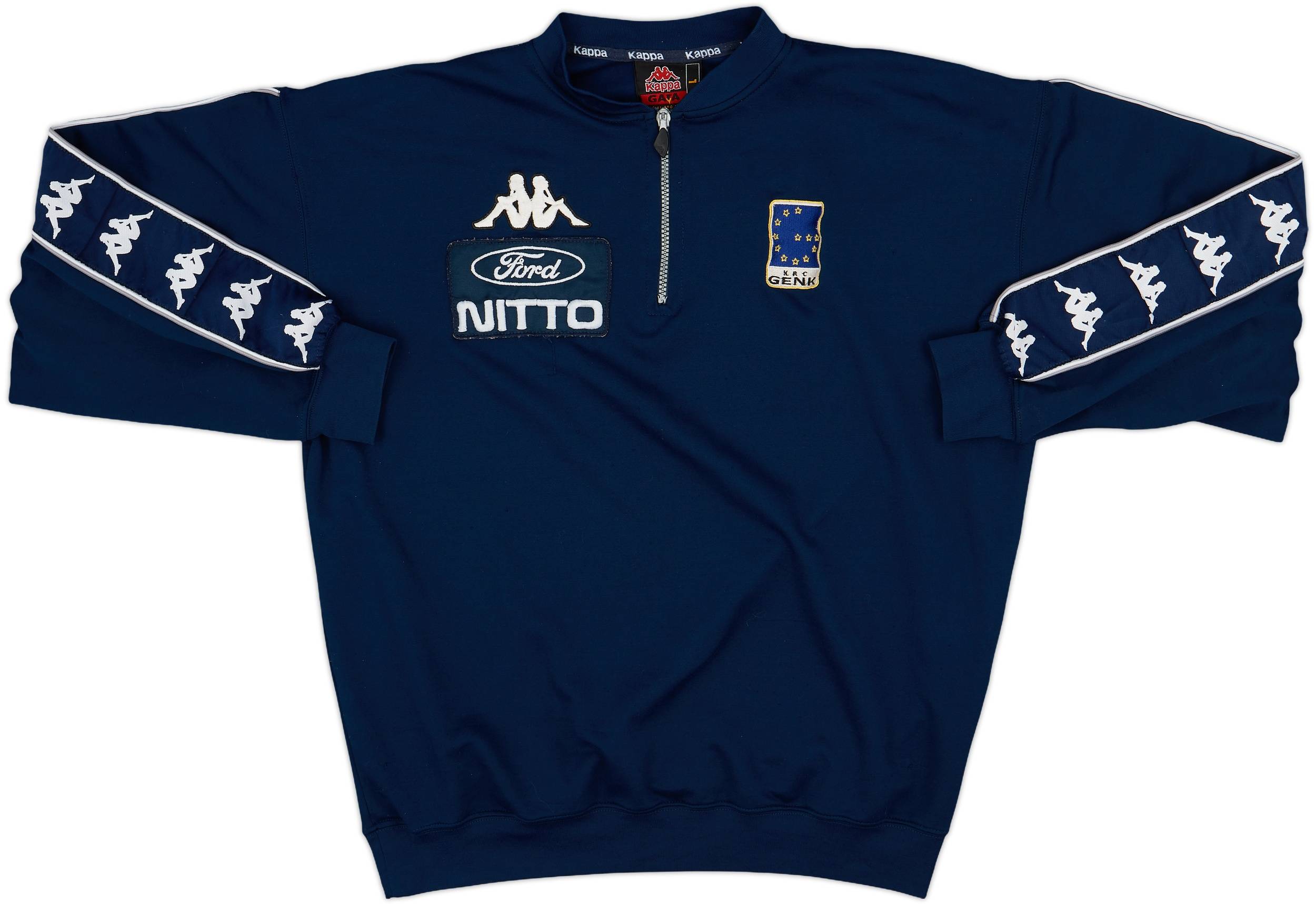 1999-01 Genk Kappa 1/4 Zip Track Jacket - 4/10 - (L)