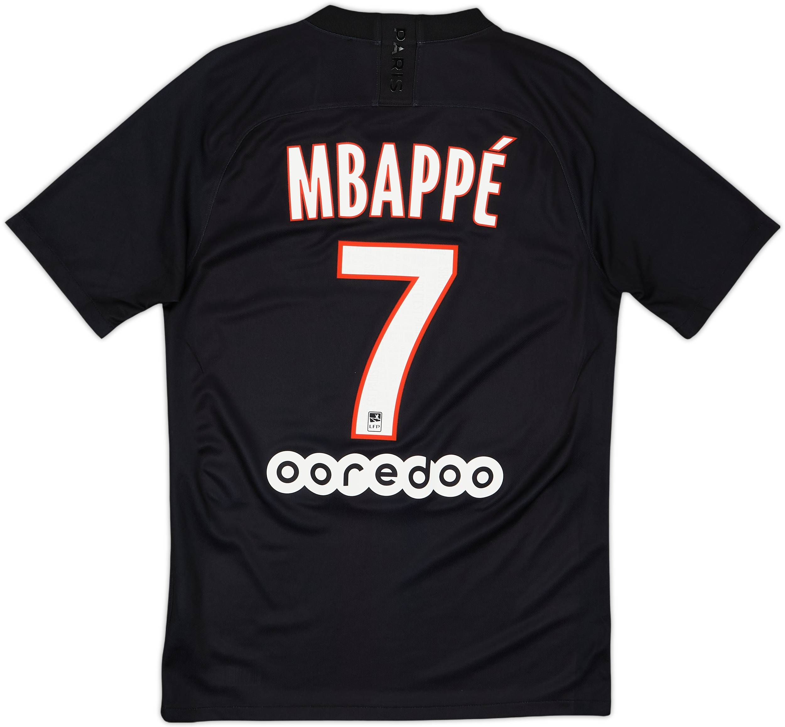 2019-20 Paris Saint-Germain Fourth Shirt Mbappe #7 - 7/10 - (S)