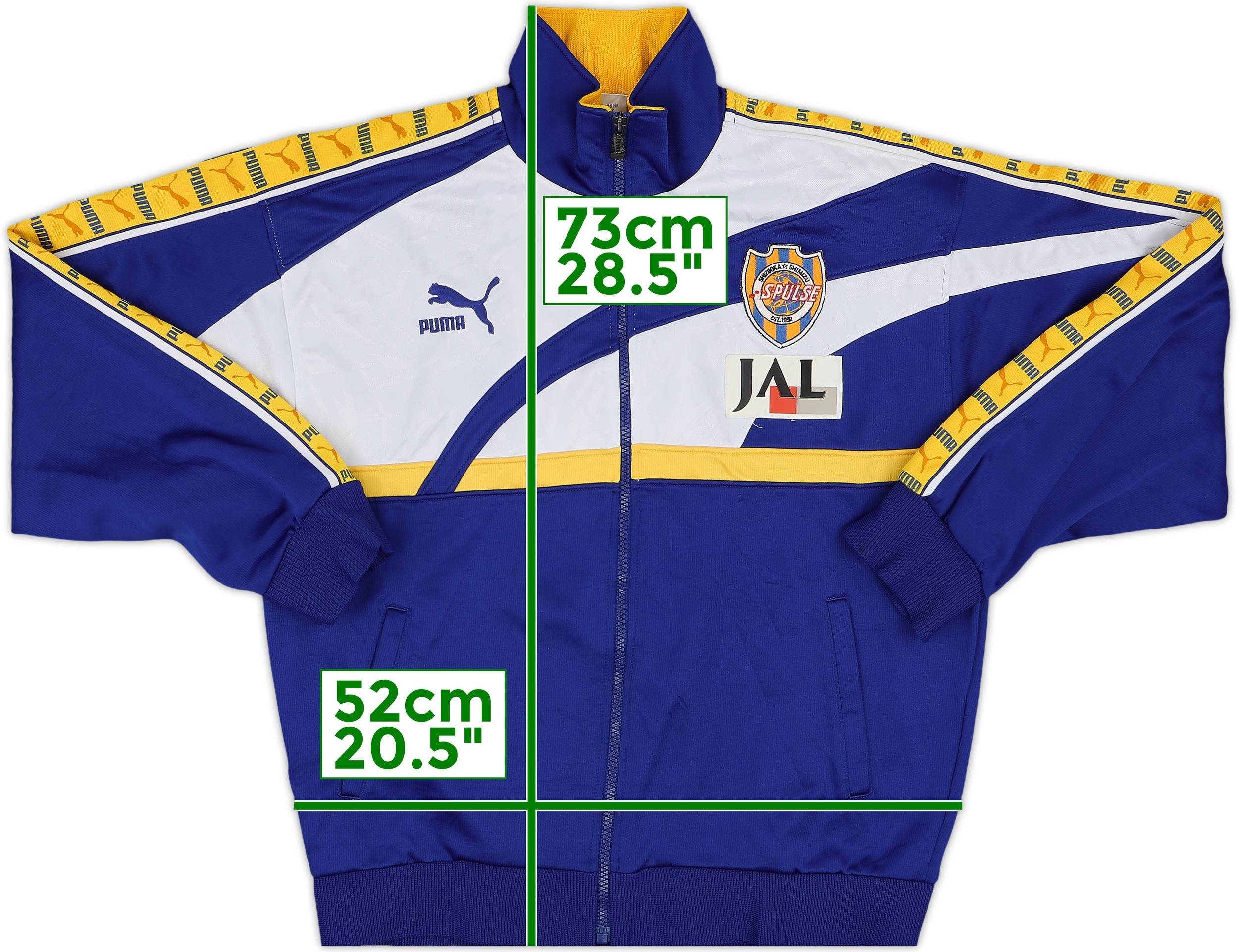 ウェア PUMA - 90&#39;s Shimizu S-Pulse Away Jersey SHIMIZU S-PLUSE 1993 1994 AWAY FOOTBALL SHIRT SOCCER JERSEY