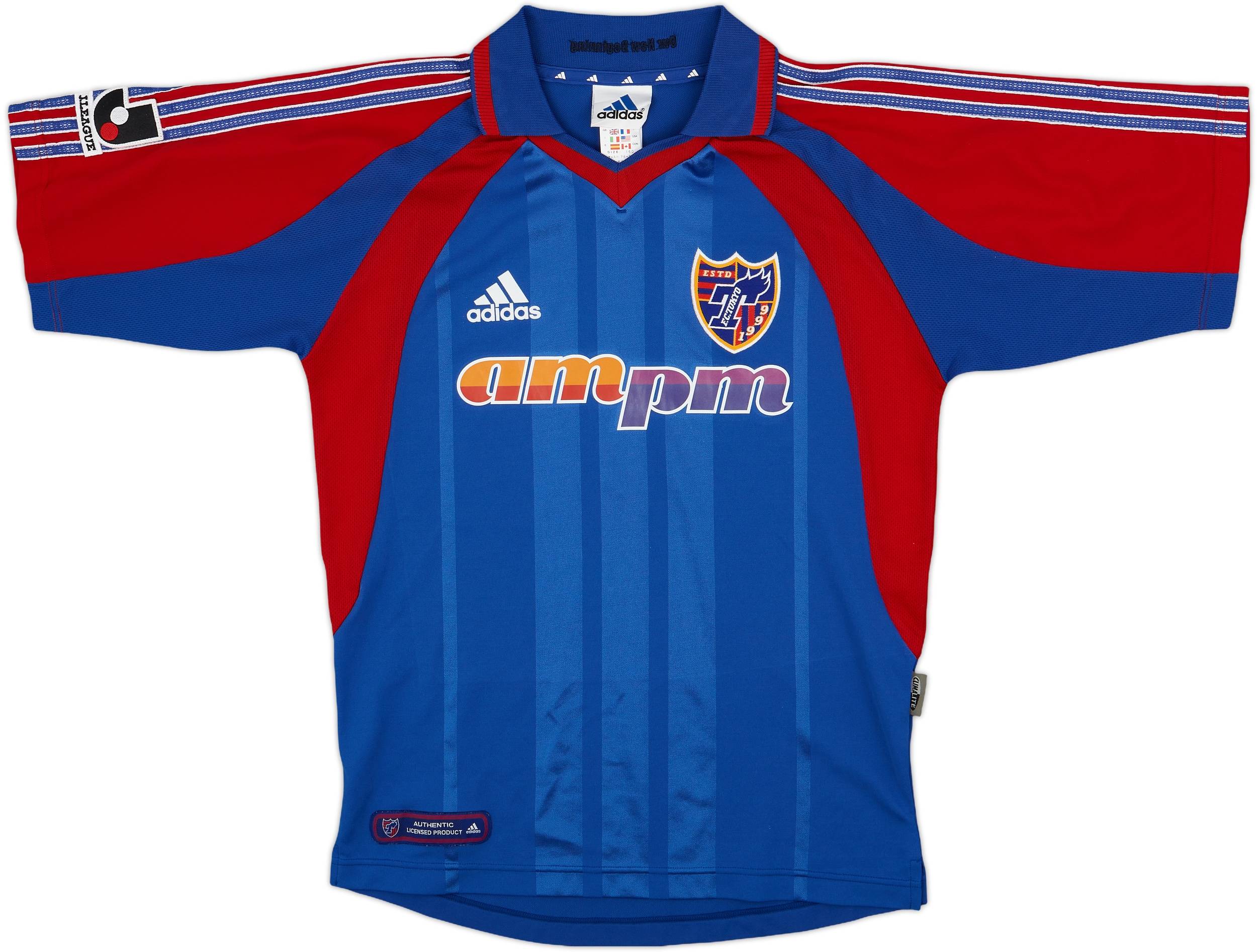 2001 FC Tokyo Home Shirt - 9/10 - (XL.Boys)