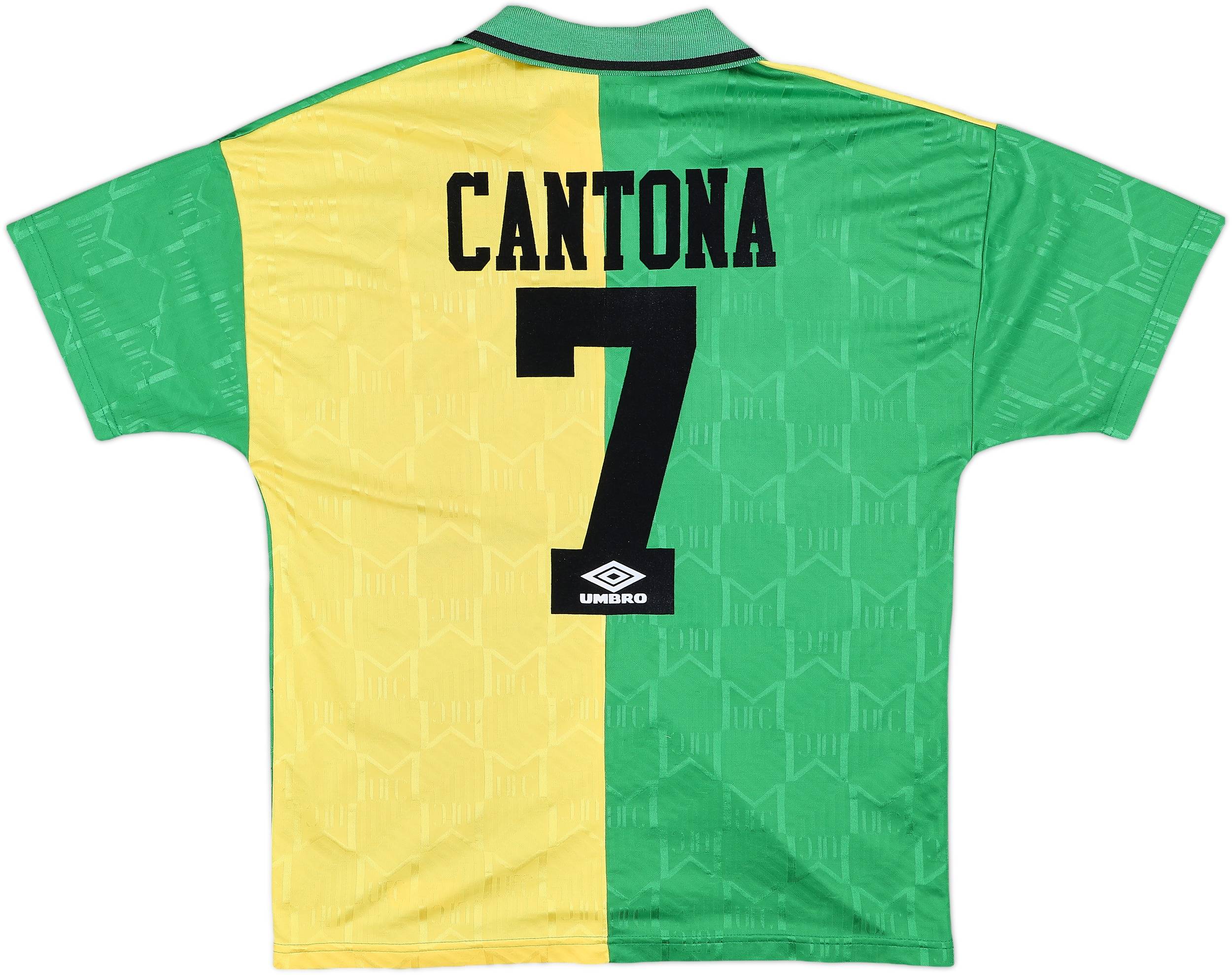 1992-94 Manchester United Third Shirt Cantona #7 - 6/10 - (L)