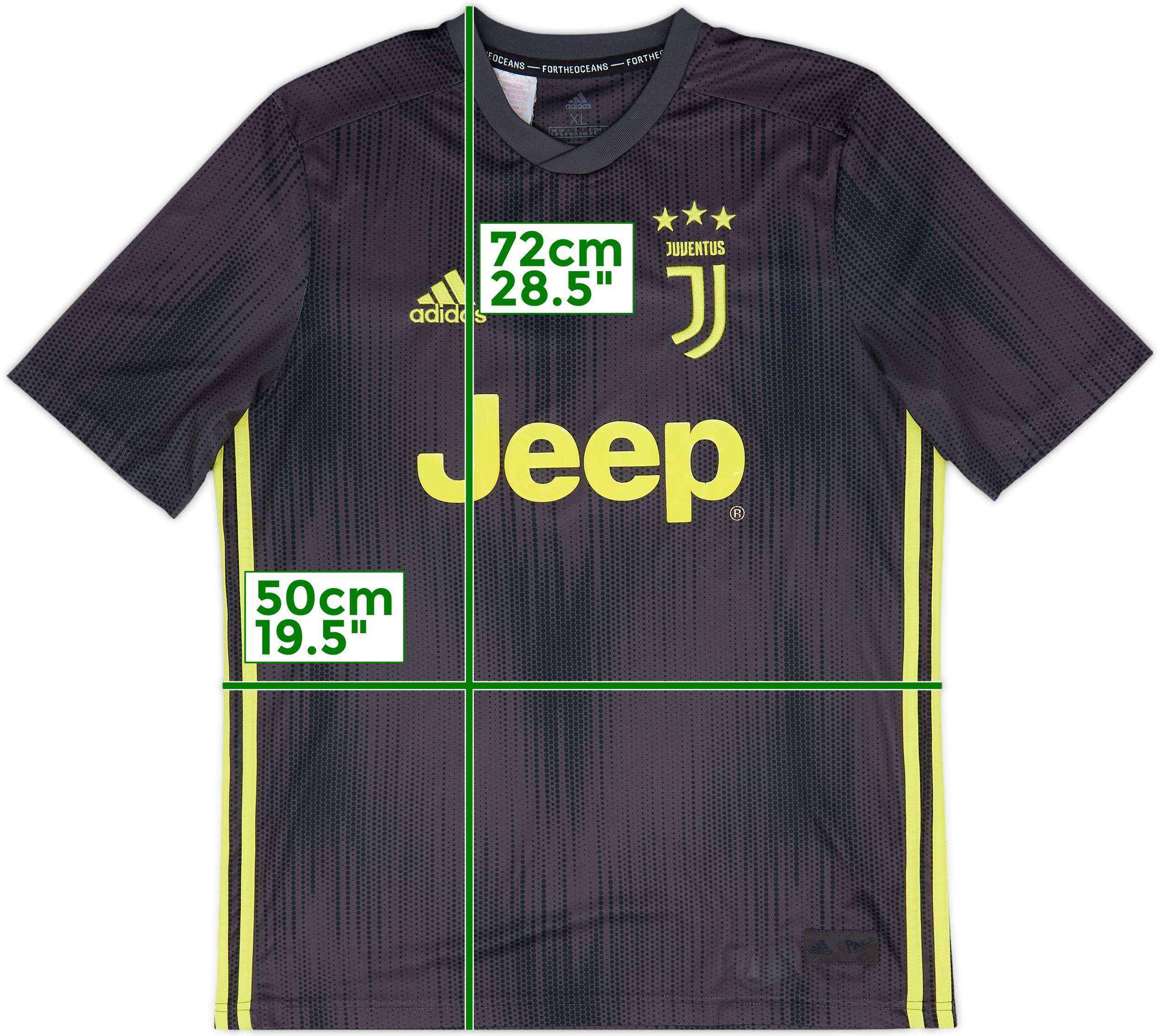 2018-19 Juventus Third Shirt - 7/10 - (XL.Boys)