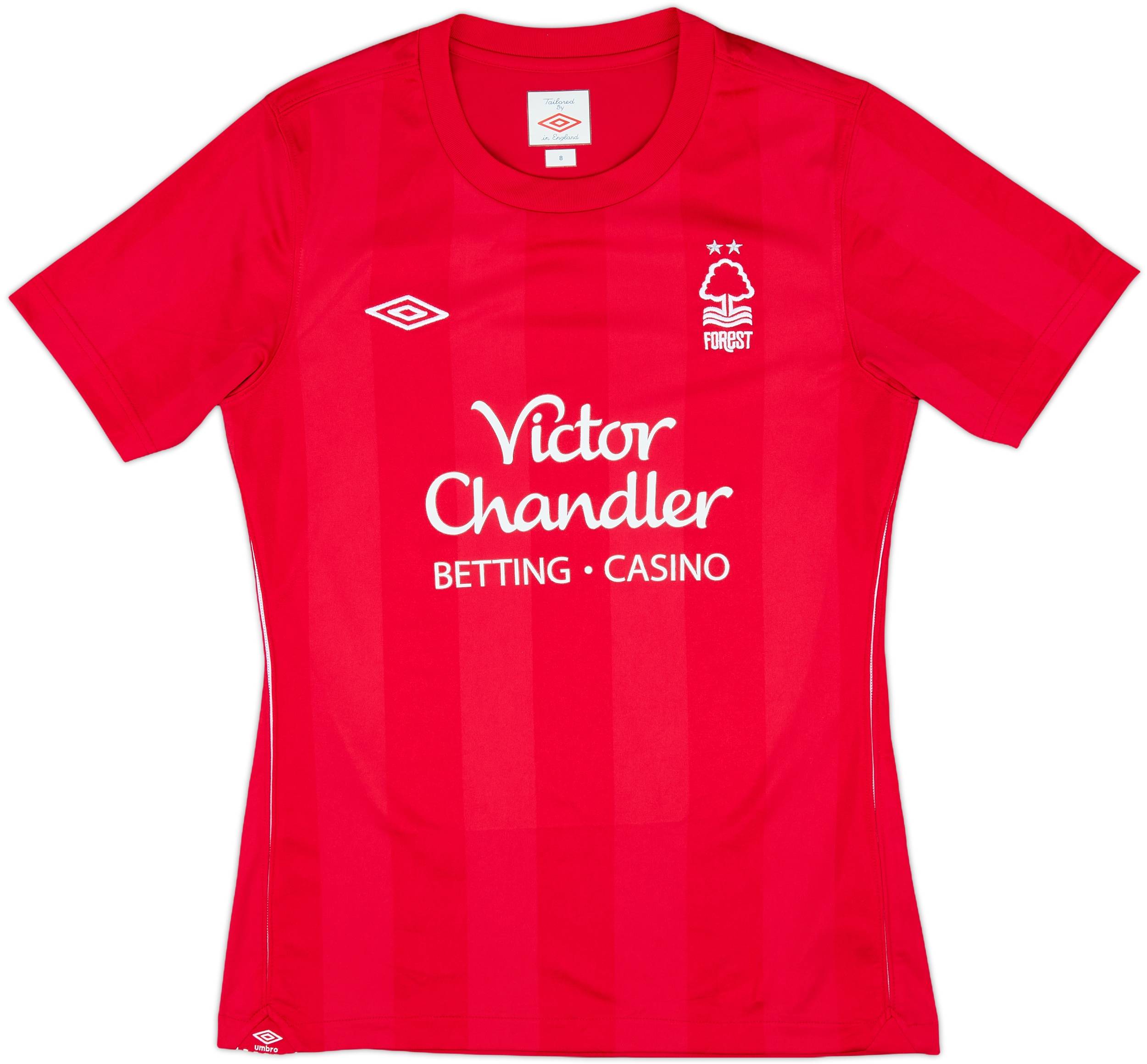 2010-11 Nottingham Forest Home Shirt - 9/10 - (Women's S)