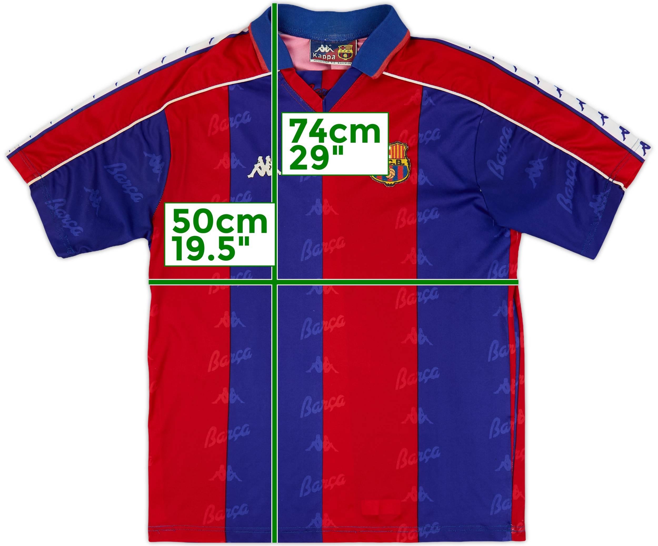 1992-95 Barcelona Home Shirt - 6/10 - (L)