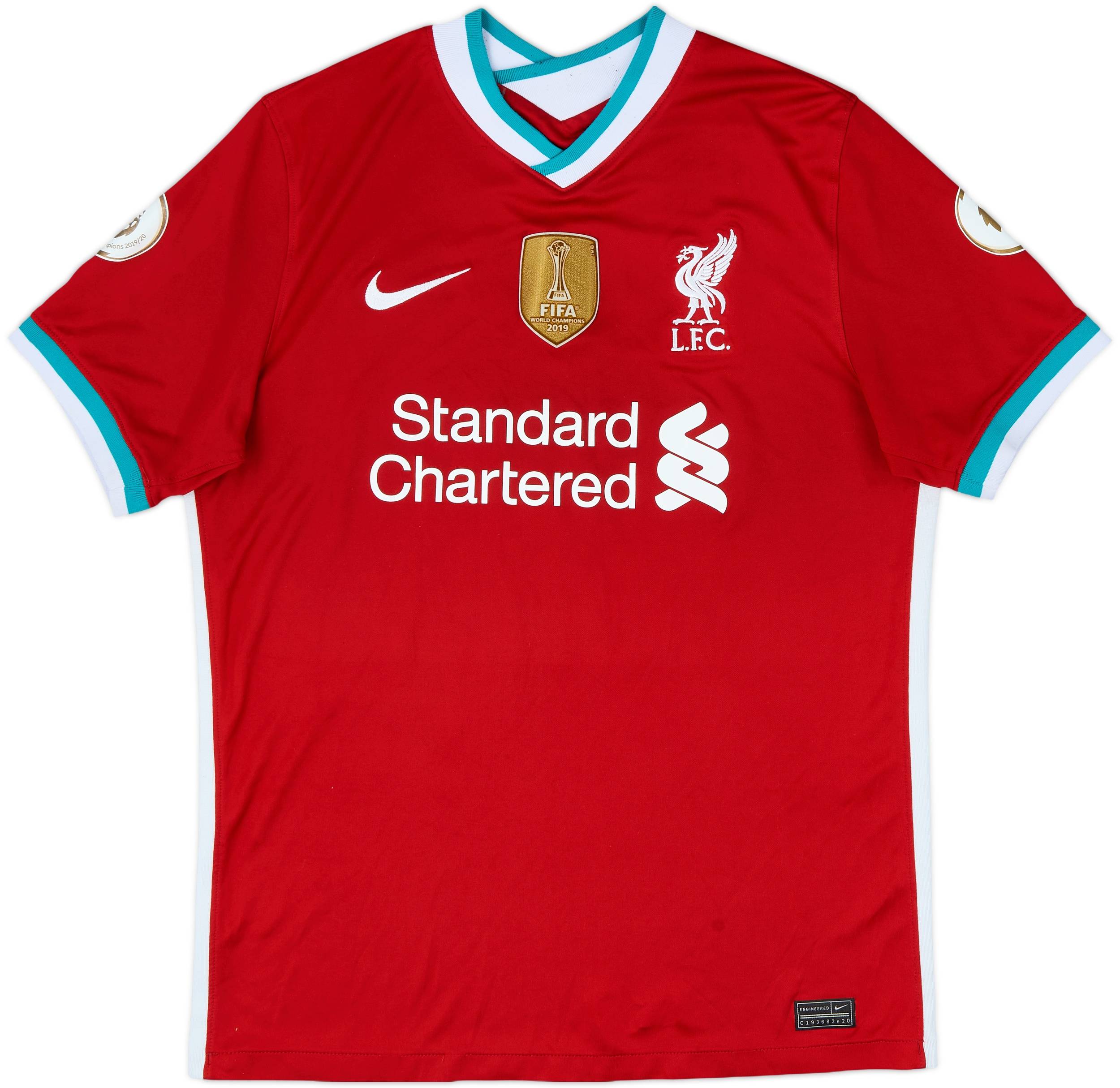 2020-21 Liverpool Home Shirt Henderson #14 - 5/10 - (XL)