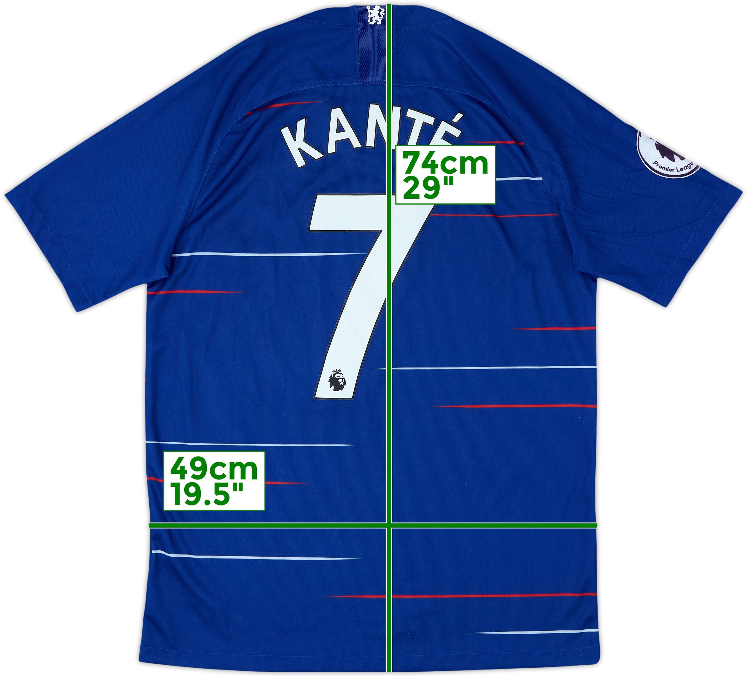 2018-19 Chelsea Home Shirt Kante #7 - 5/10 - (M)