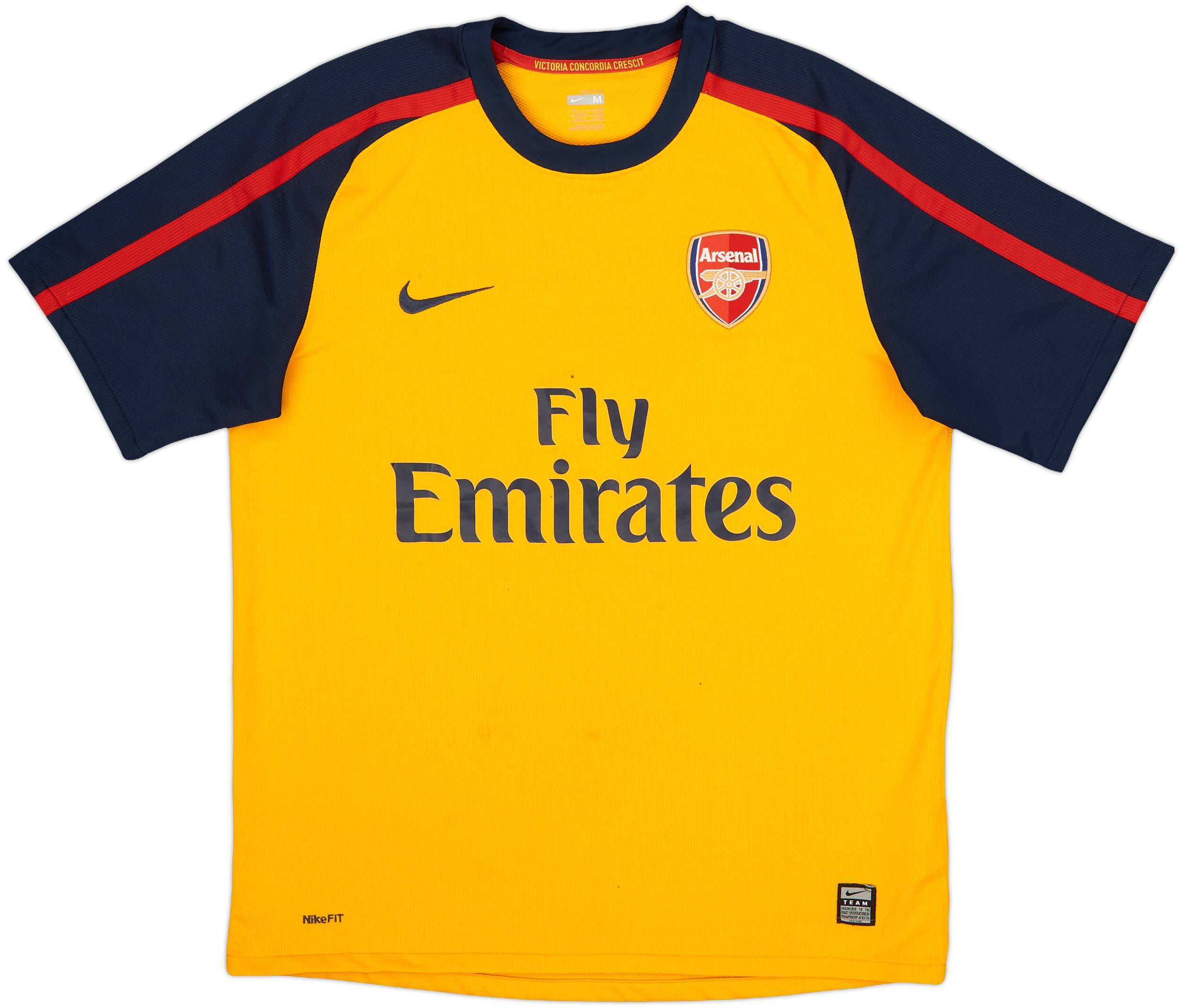 【希少】アーセナル Arsenal 09/10 半袖ユニフォーム away 2025最新のスタイル Arsenal アーセナル09-10アウェイユニ 09-10