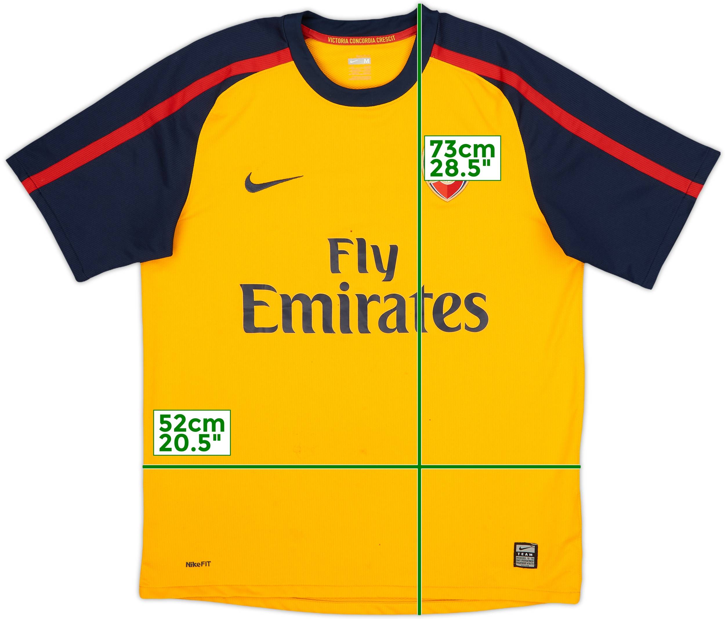 2008-09 Arsenal Away Shirt - 5/10 - (M)