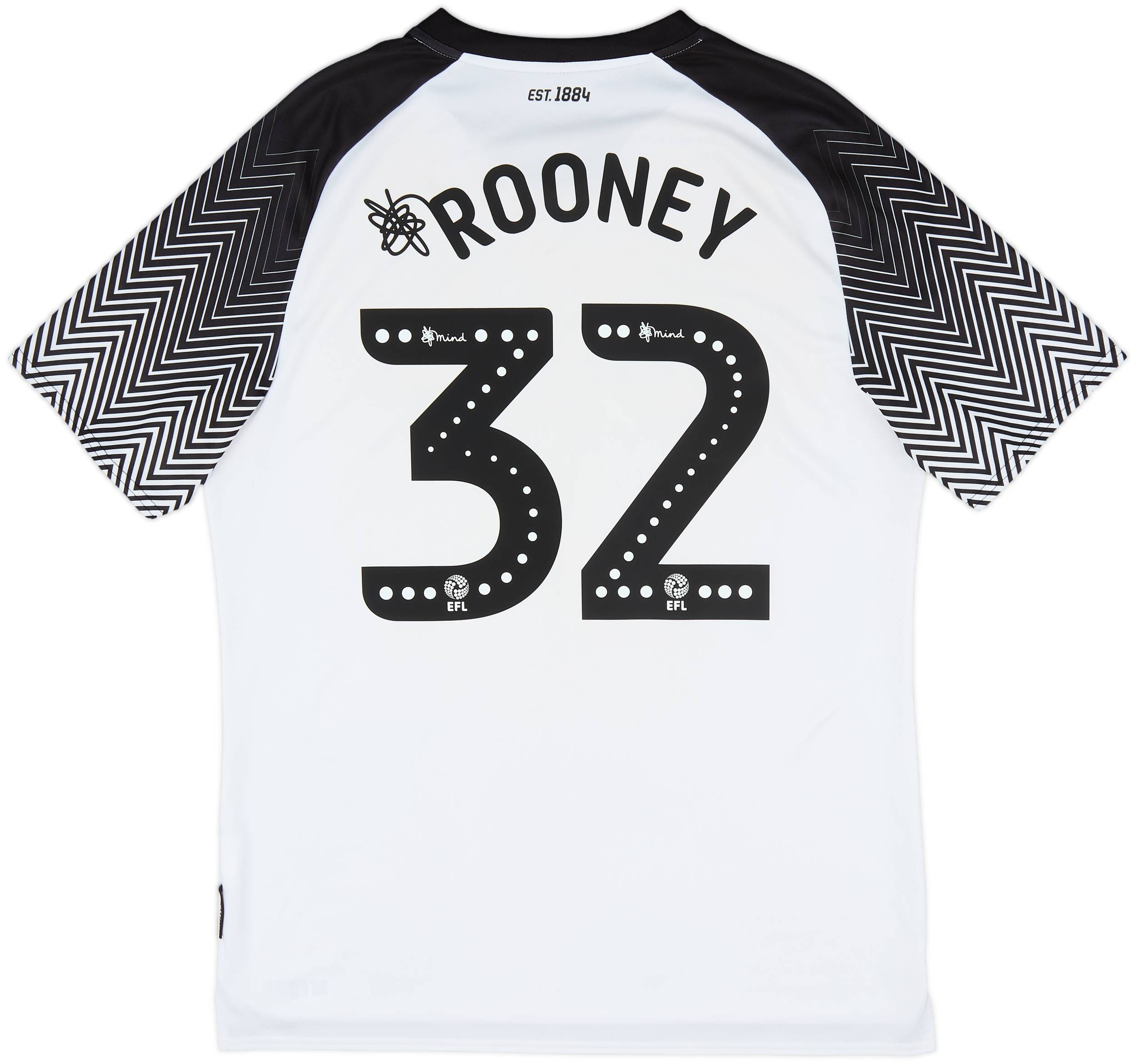 ウェア UMBRO DERBY COUNTY Rooney Derby County #32 Wayne Rooney 2020 /2021 Umbro Home Football