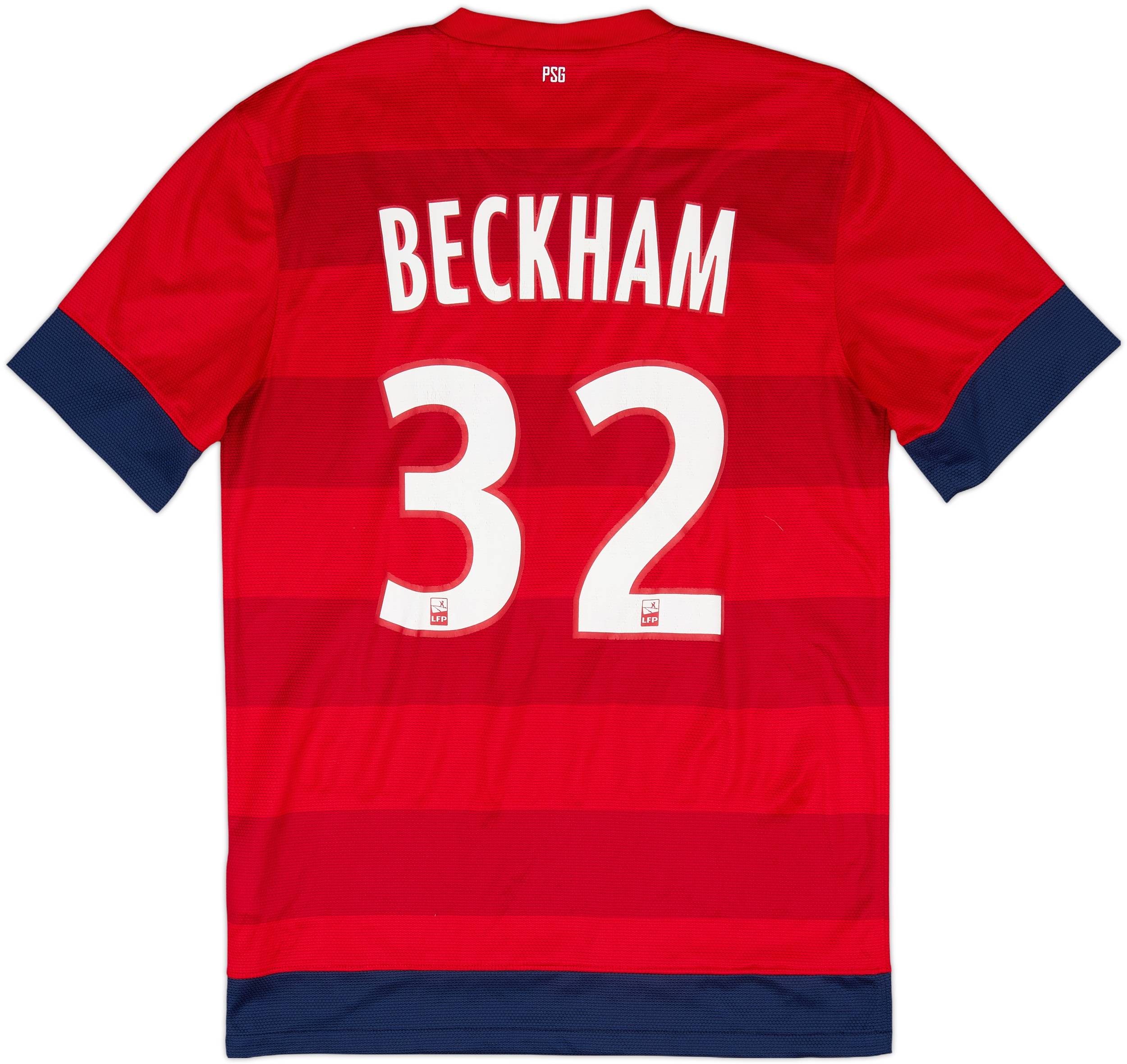 2012-13 Paris Saint-Germain Away Shirt Beckham #32 - 7/10 - (S)