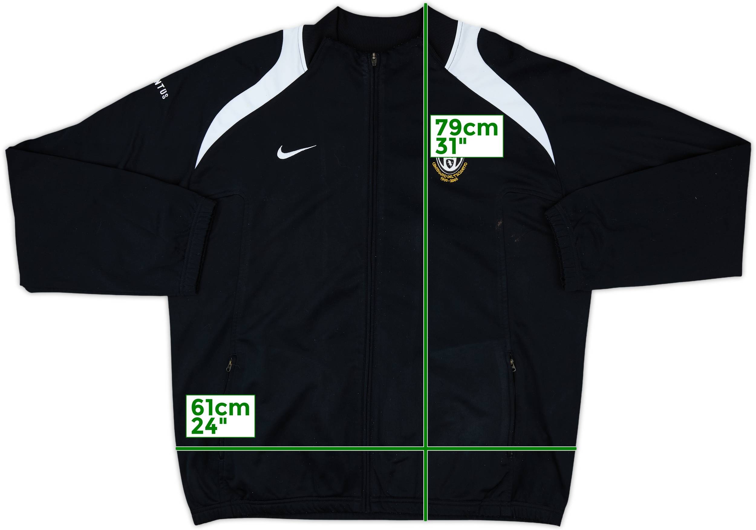2006-07 Juventus Nike Track Jacket - 5/10 - (XL)