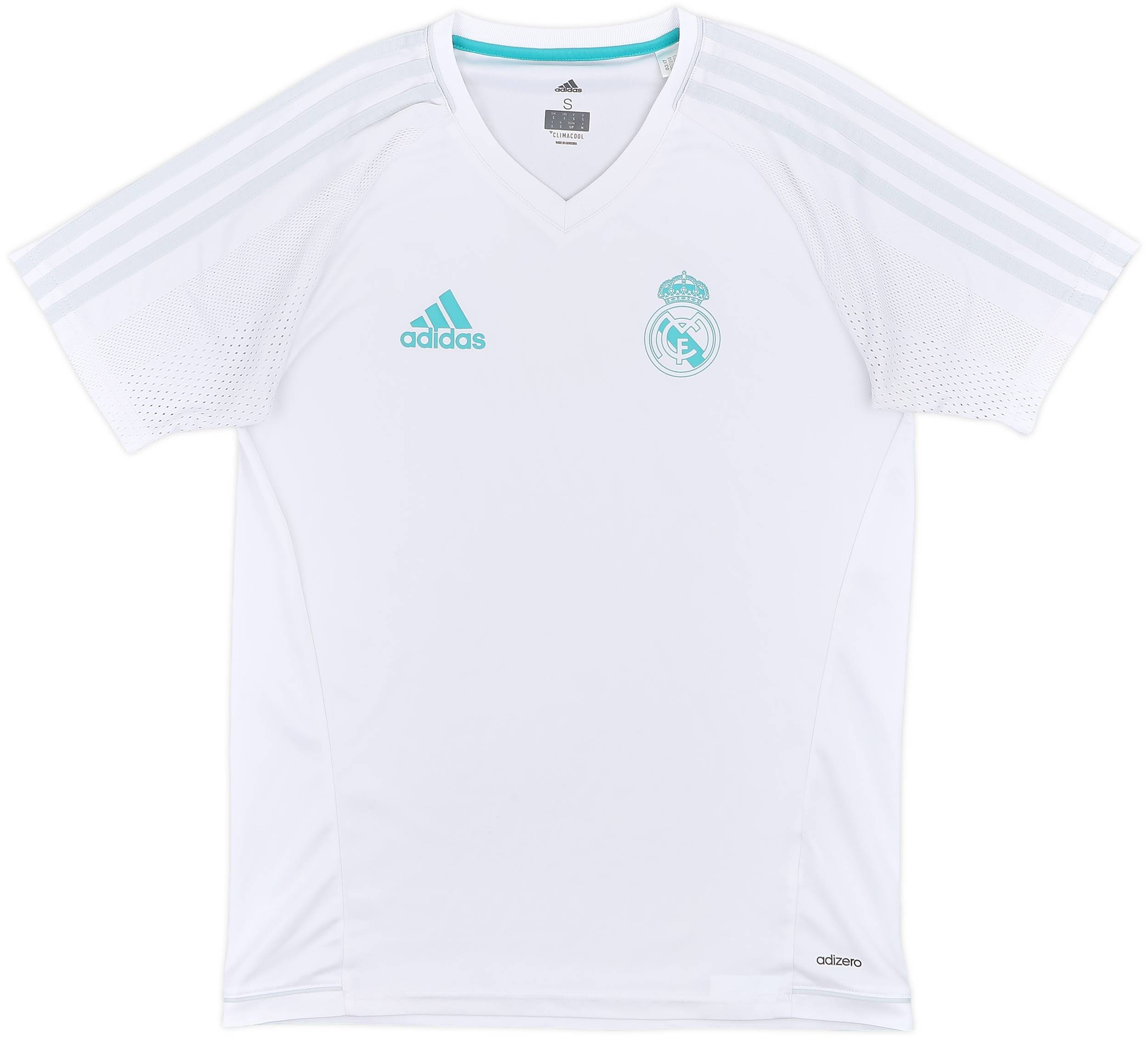 2017-18 Real Madrid adizero Training Shirt - 7/10 - (S)