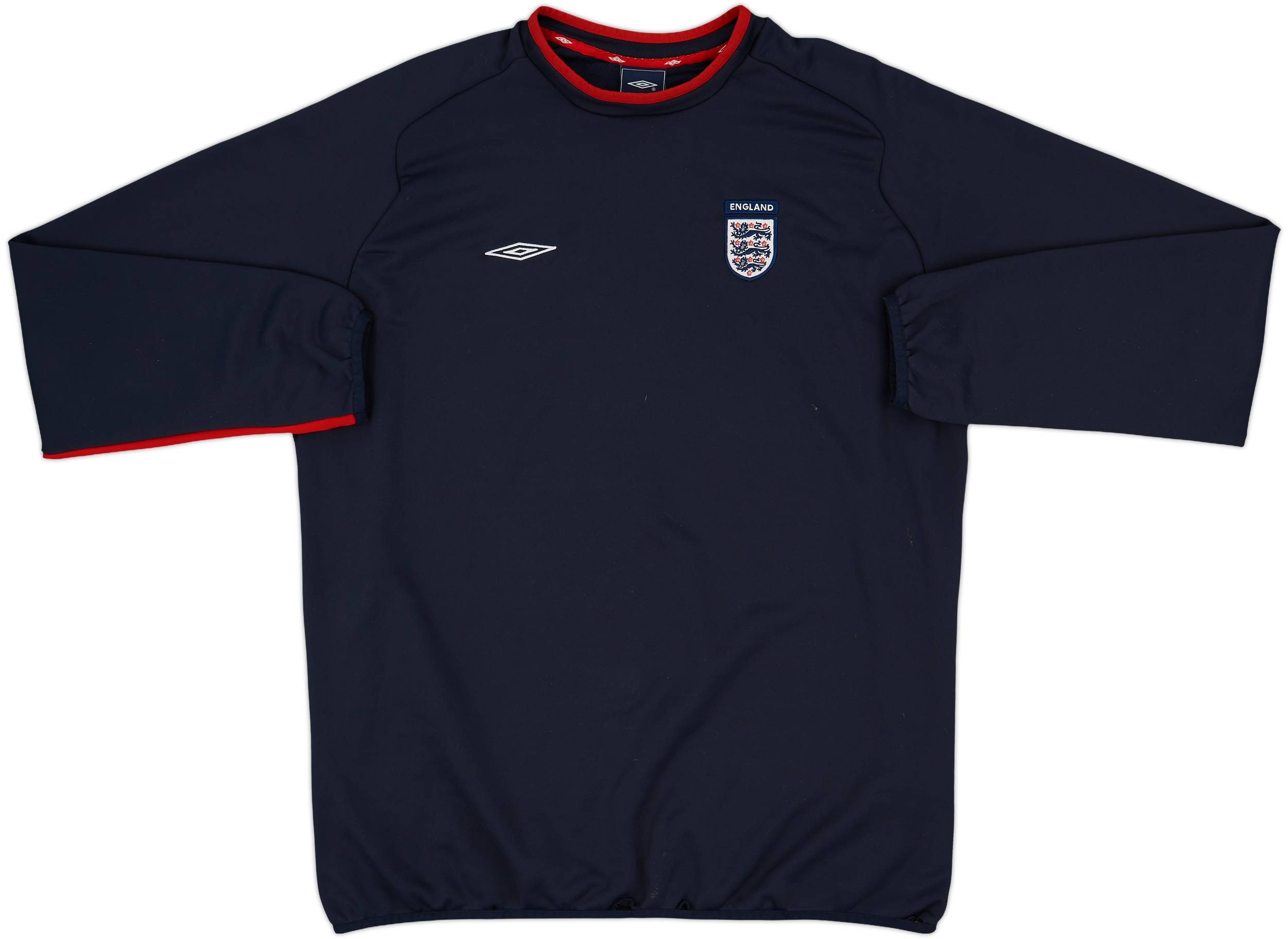 2004-05 England Umbro Sweat Top - 5/10 - (XXL)