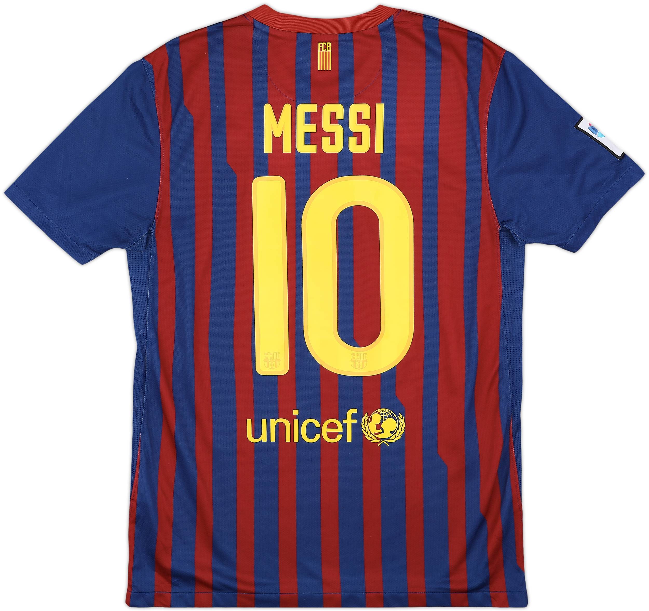 2011-12 Barcelona Home Shirt Messi #10 - 6/10 - (M)