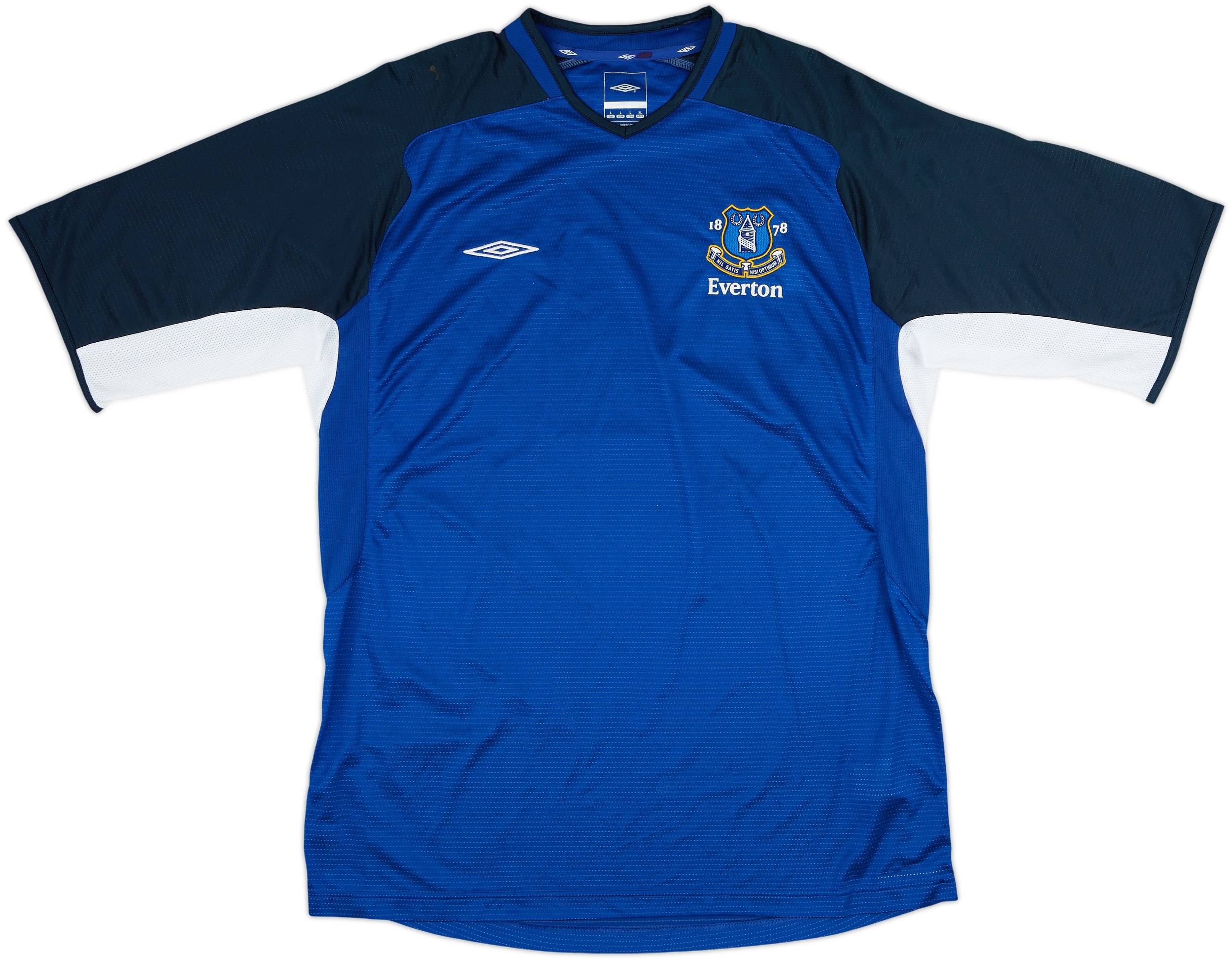 2004-05 Everton Umbro Training Shirt - 7/10 - (L)