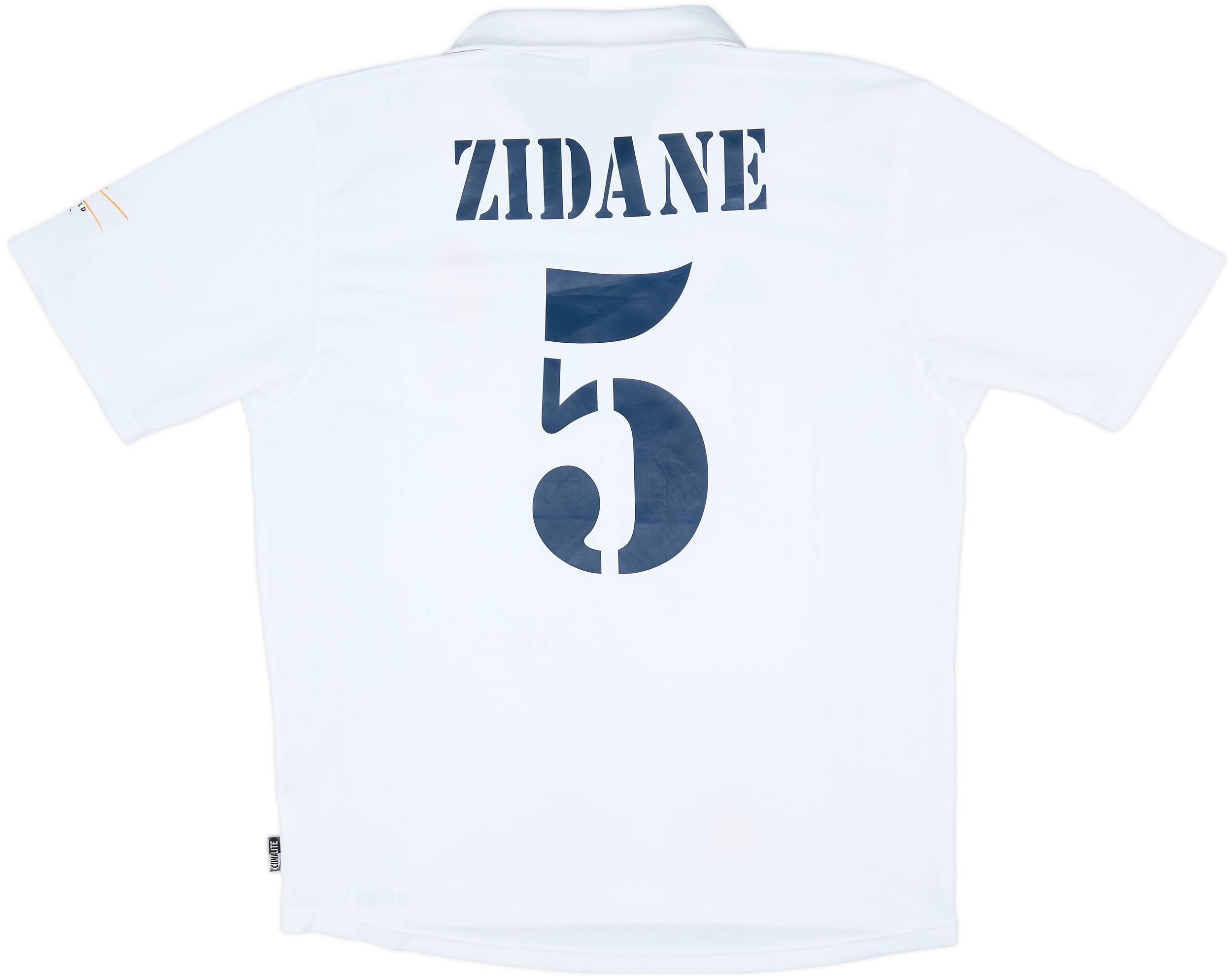 2002-03 Real Madrid Centenary Home Shirt Zidane #5 - 7/10 - (L)