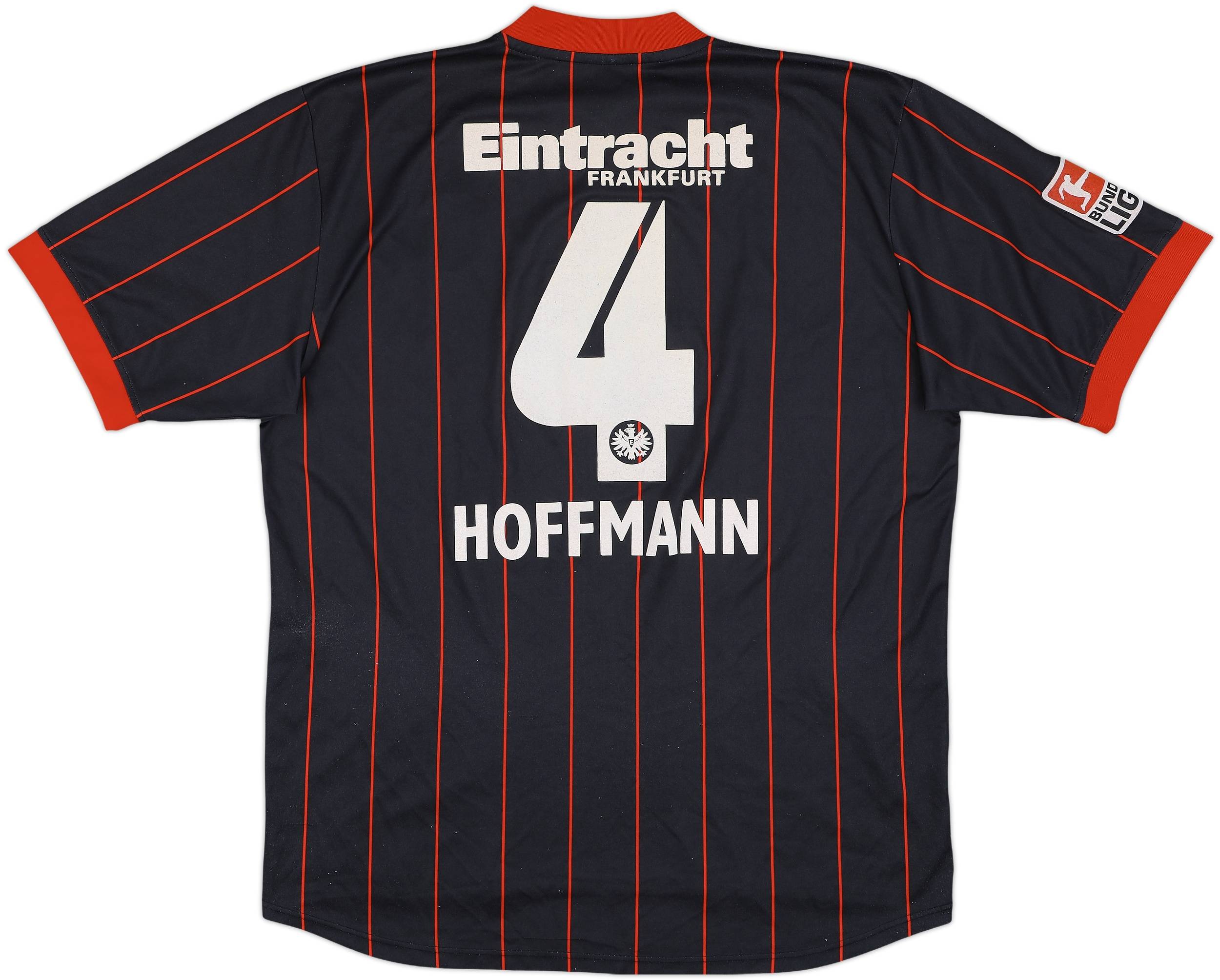 2003-05 Eintracht Frankfurt Home Shirt Hoffman #4 - 5/10 - (XL)