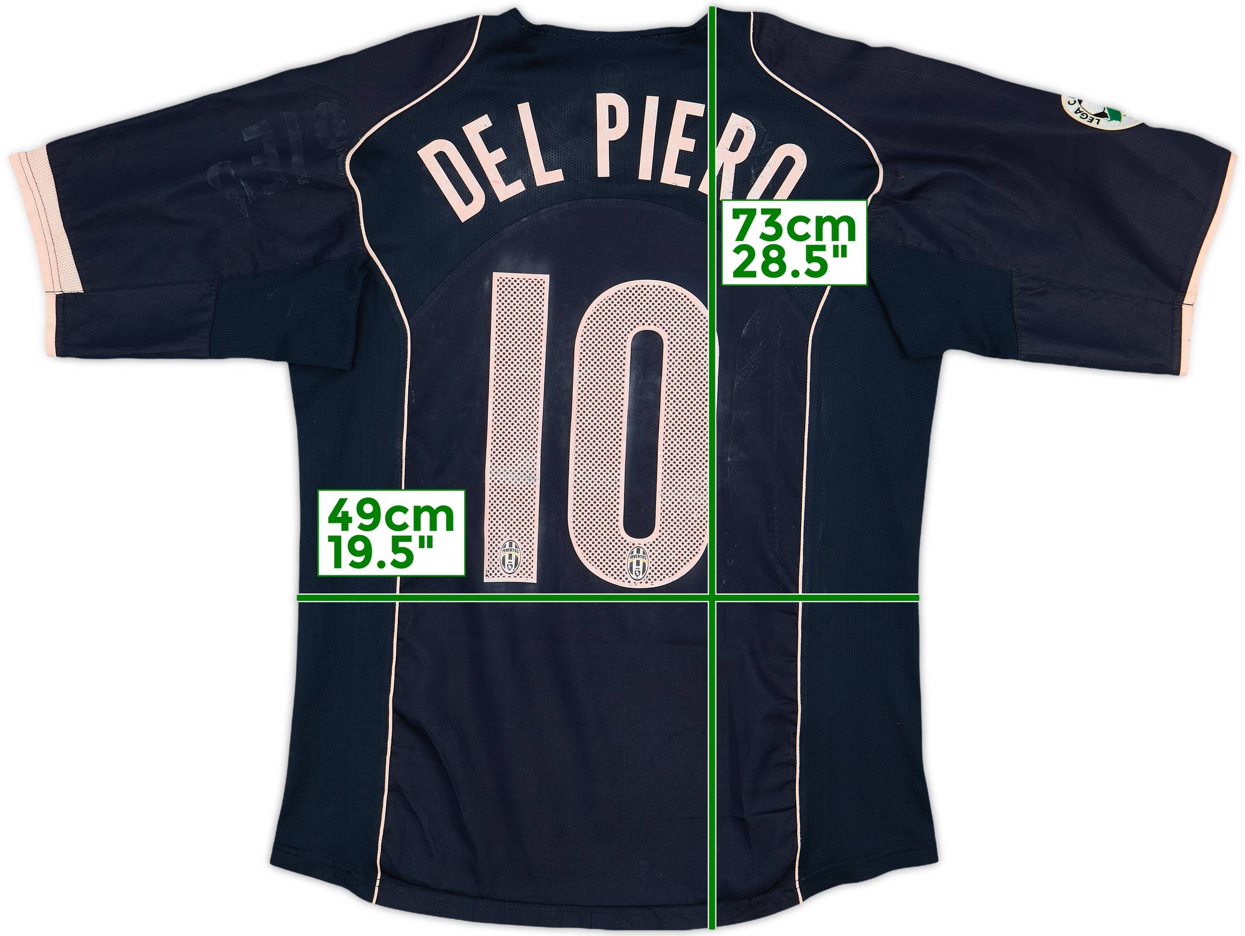 04-05 ユベントス アウェイ ユニフォーム デルピエロ #10 2004-05 Juventus Away Shirt Del Piero #10 - 4/10 - (M)