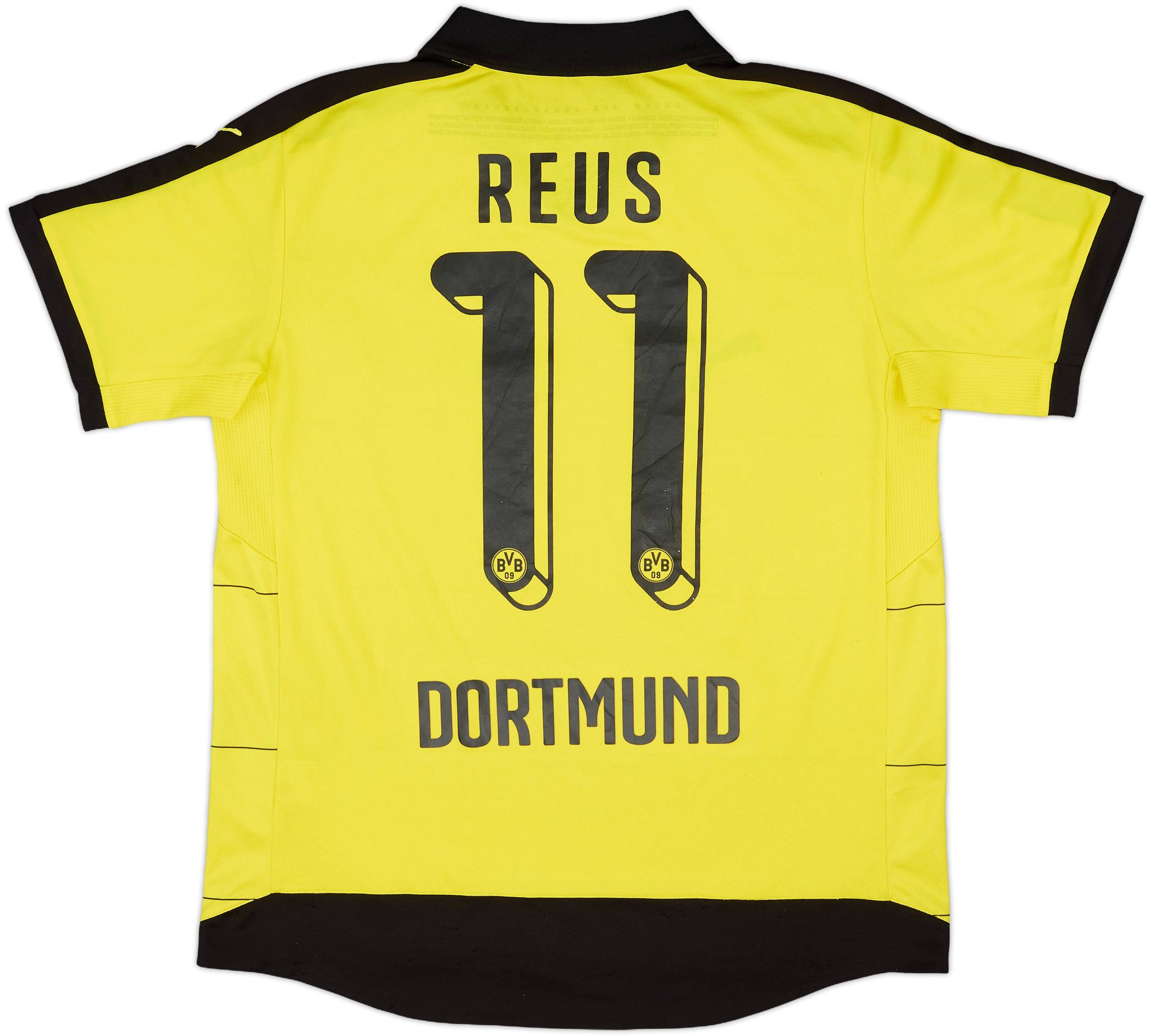 2015-16 Borussia Dortmund Home Shirt Reus #11 - 7/10 - (XL.Boys)