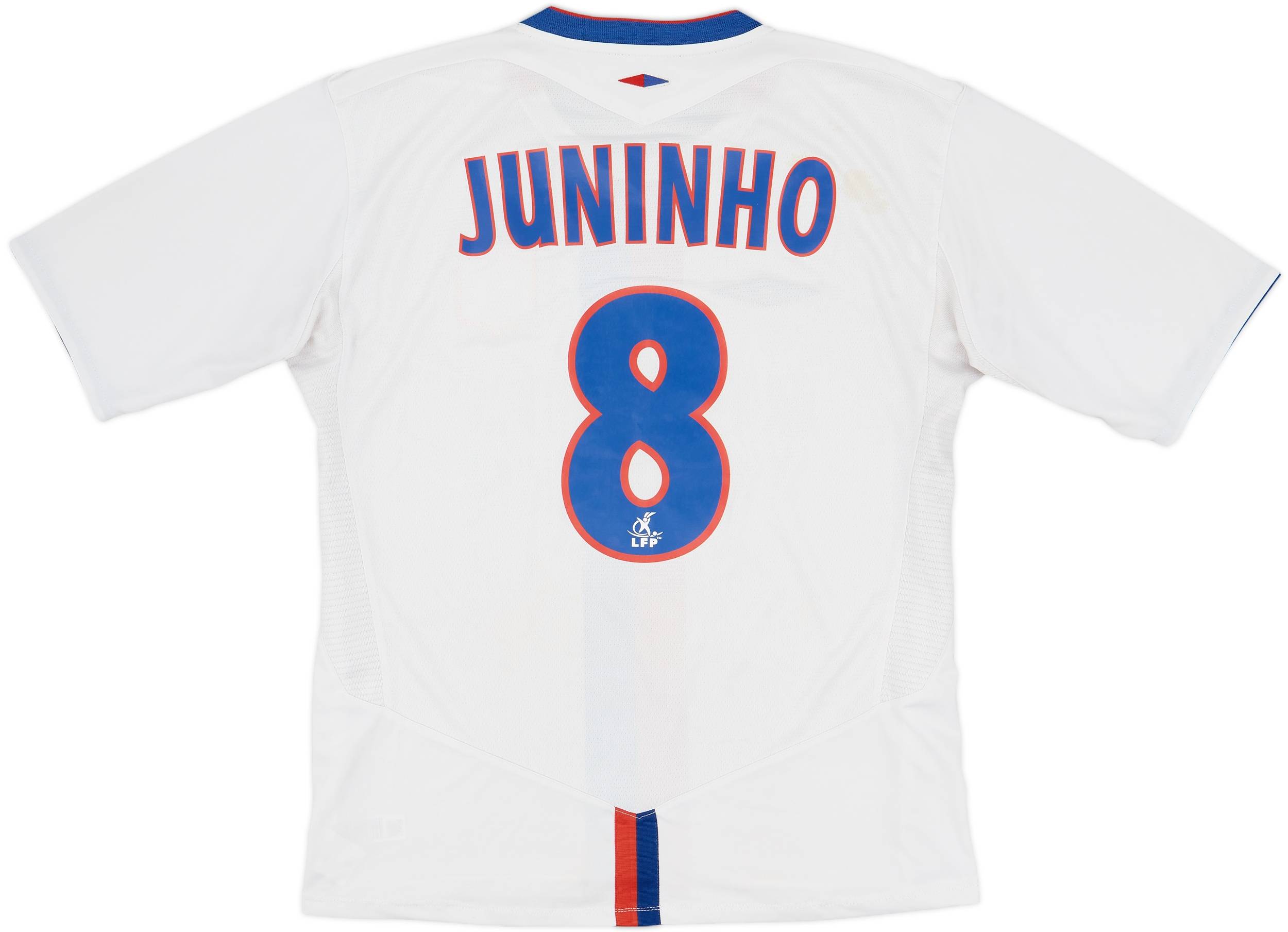 2004-05 Lyon Home Shirt Juninho #8 - 7/10 - (M)