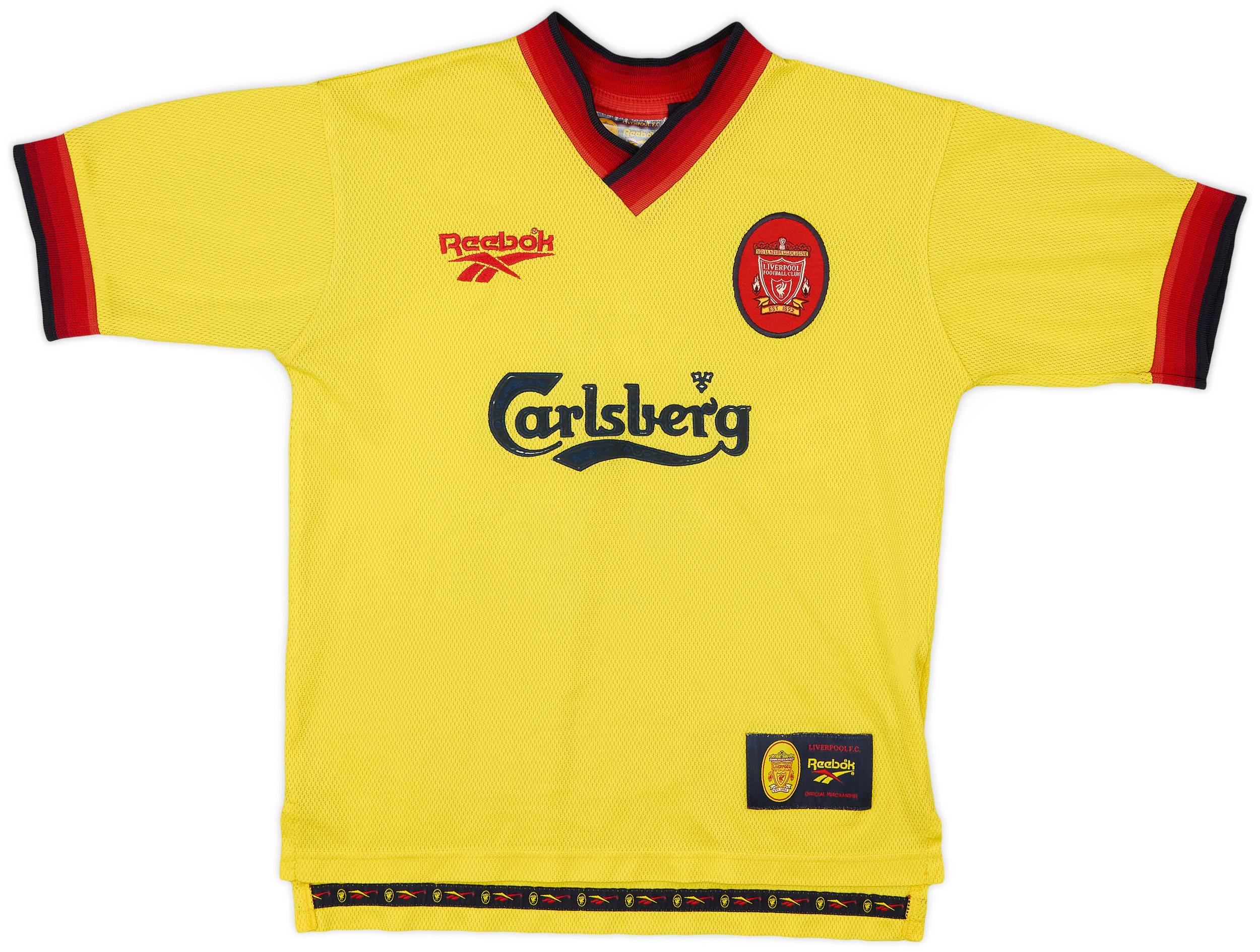 1997-99 Liverpool Away Shirt - 8/10 - (M.Boys)