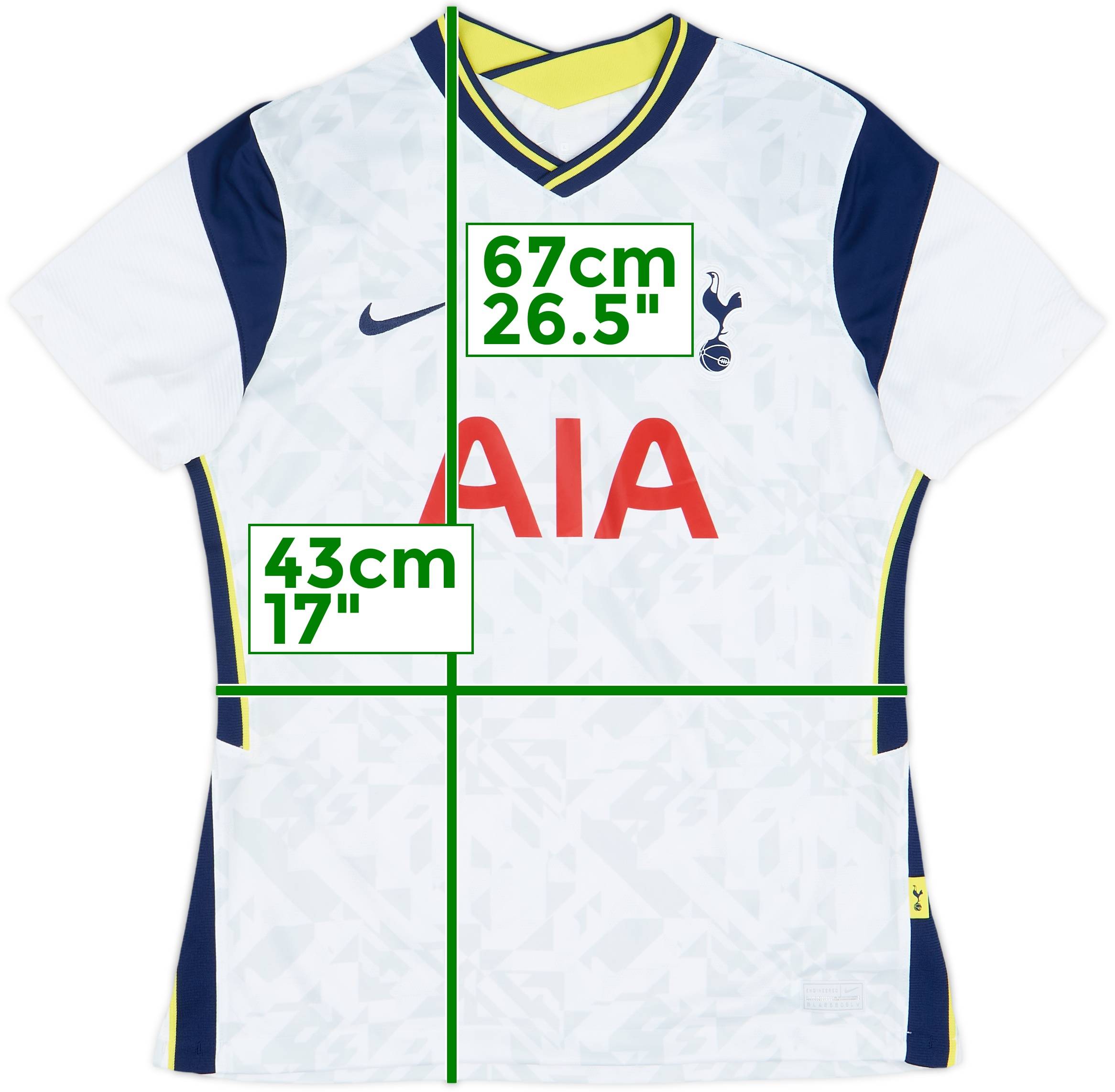 Tottenham ユニフォーム 【Lサイズ】 2020-21 Tottenham Home Shirt - 9/10 - (Women's L)