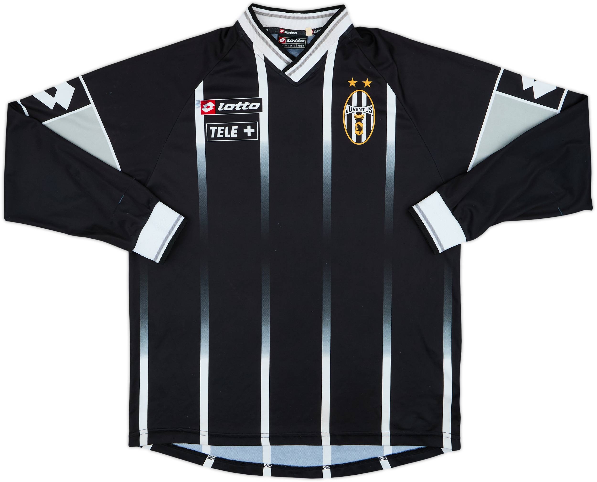 2000-01 Juventus Lotto Training L/S Shirt - 6/10 - (L)