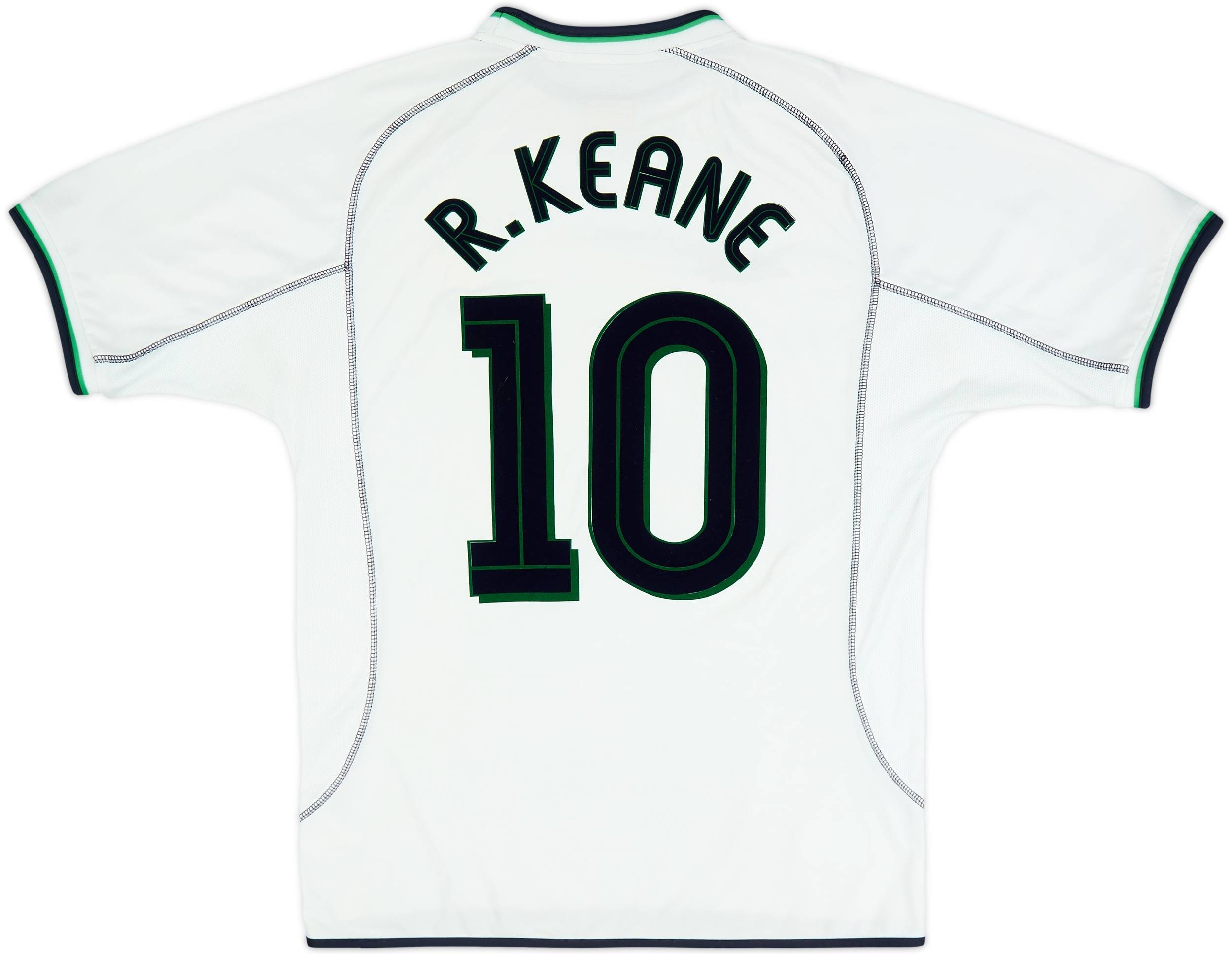 2001-02 Ireland Away Shirt R. Keane #10