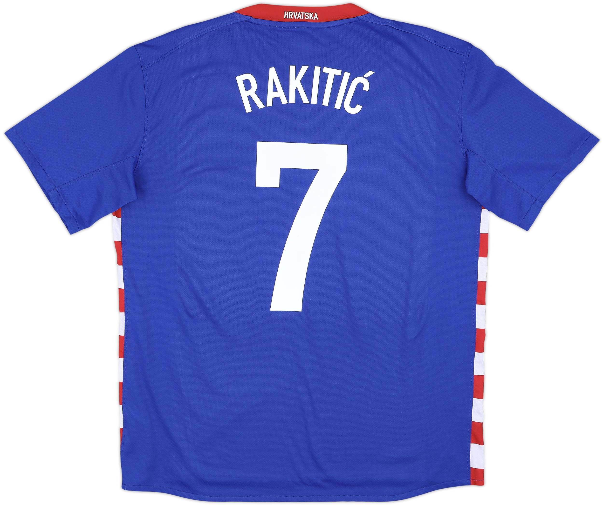2007-09 Croatia Away Shirt Rakitic #7 - 8/10 - (L)