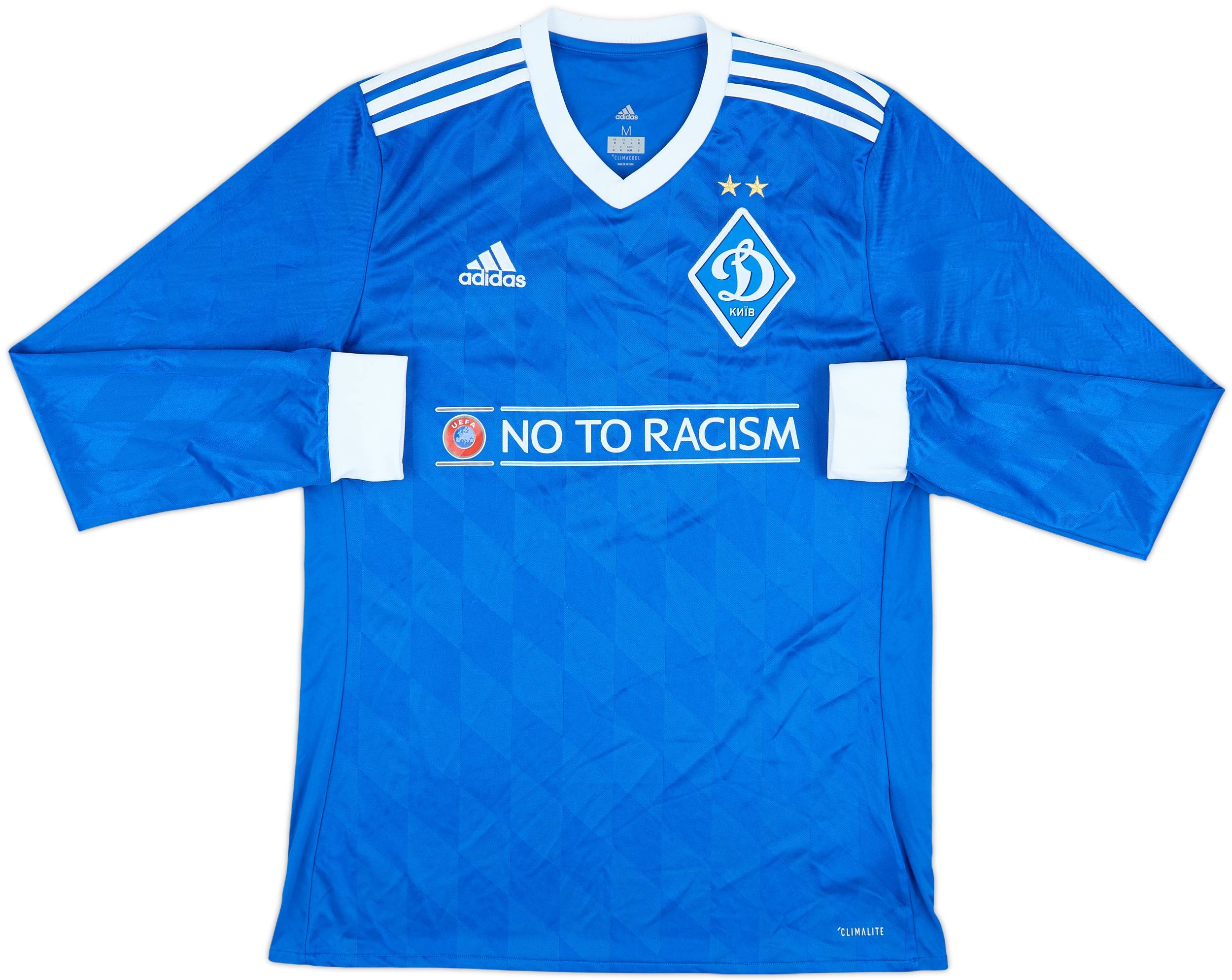 2017-18 Dynamo Kyiv Match Issue Away L/S Shirt #4