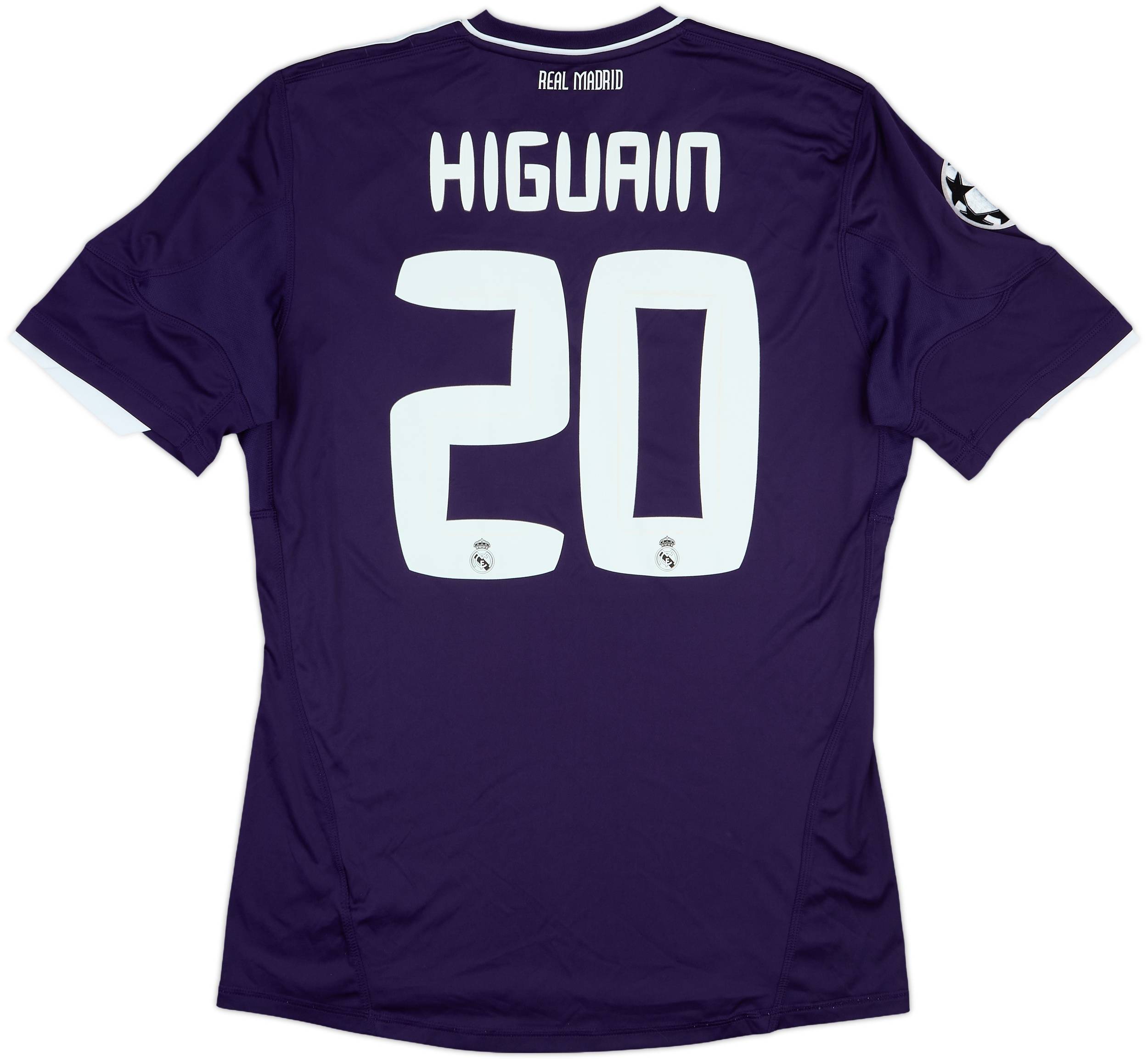 2010-11 Real Madrid CL Third Shirt Higuain #20 - 8/10 - (M)