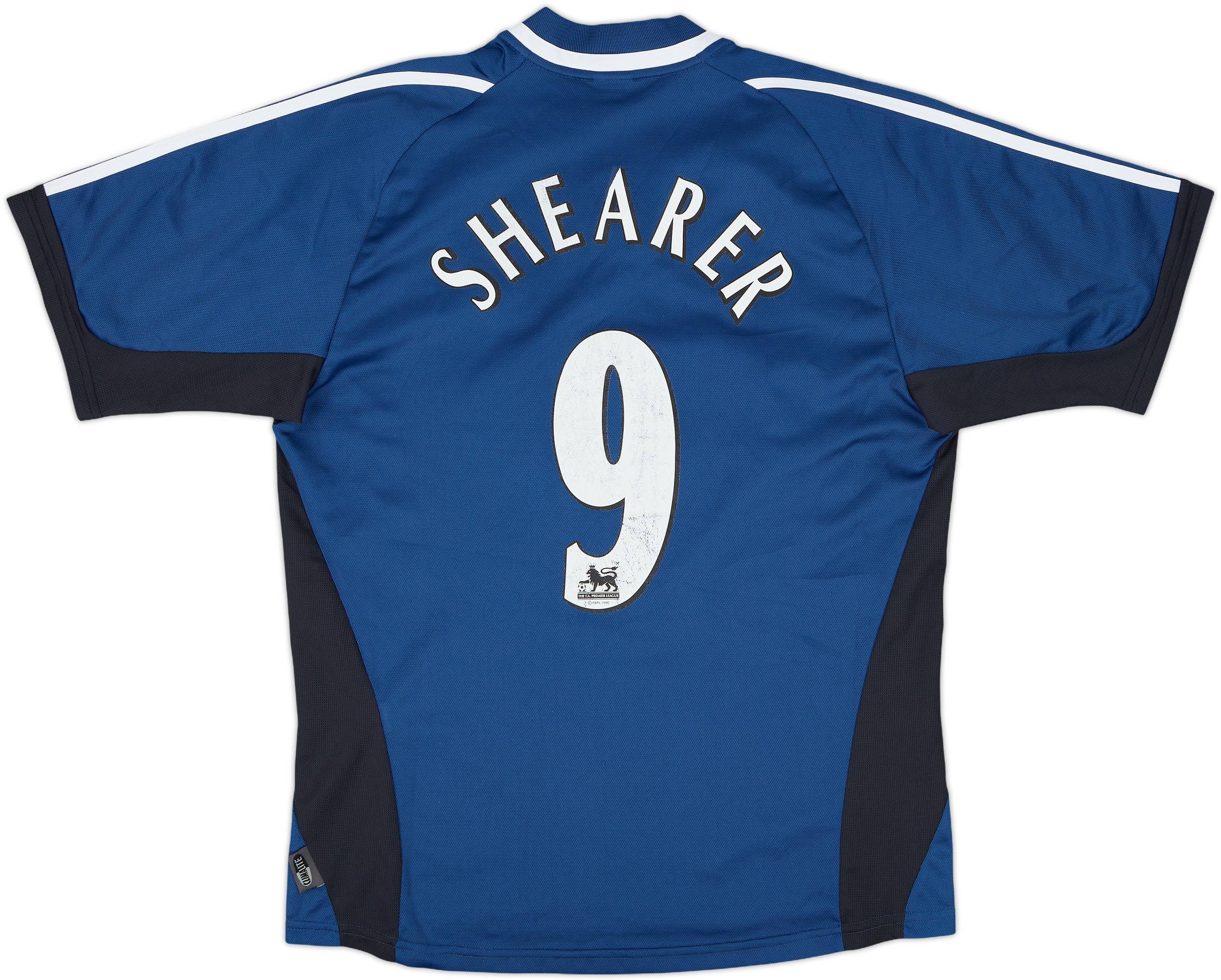 2001-02 Newcastle Away Shirt Shearer #9 - 7/10 - (M)