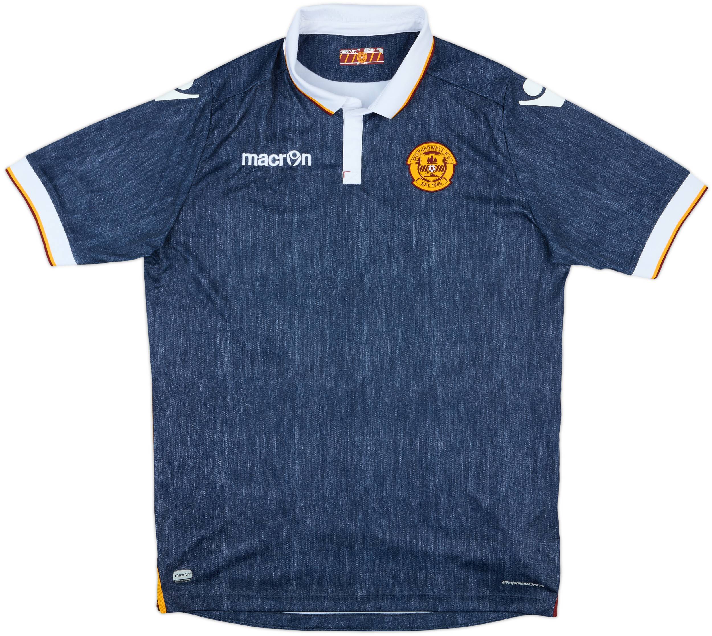 2016-17 Motherwell Away Shirt - 9/10 - (XXL)