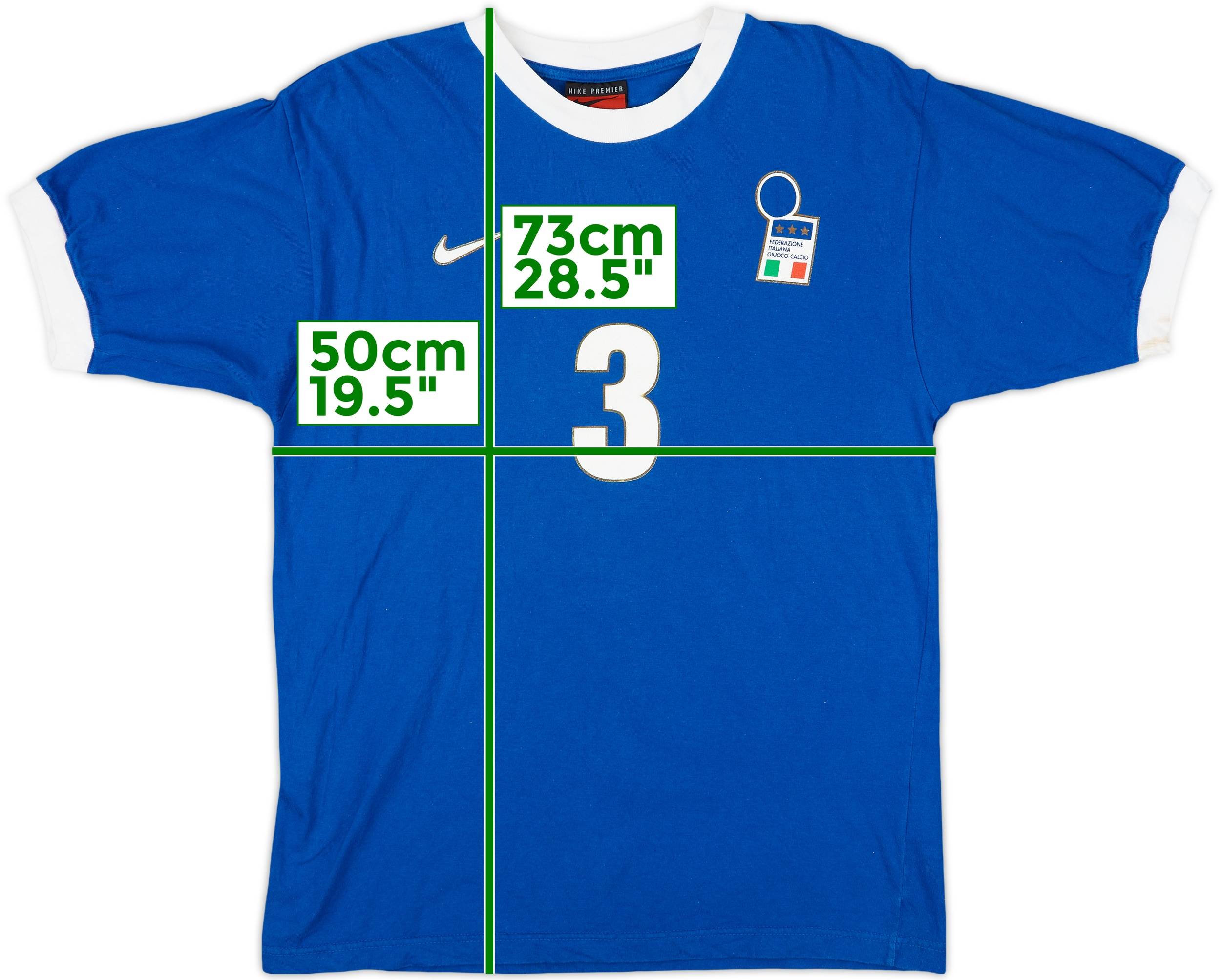 ナイキ Tシャツ ユニフォーム イタリア 1998W杯 ナイキ Tシャツ ユニフォーム イタリア 1998W杯 - メルカリ