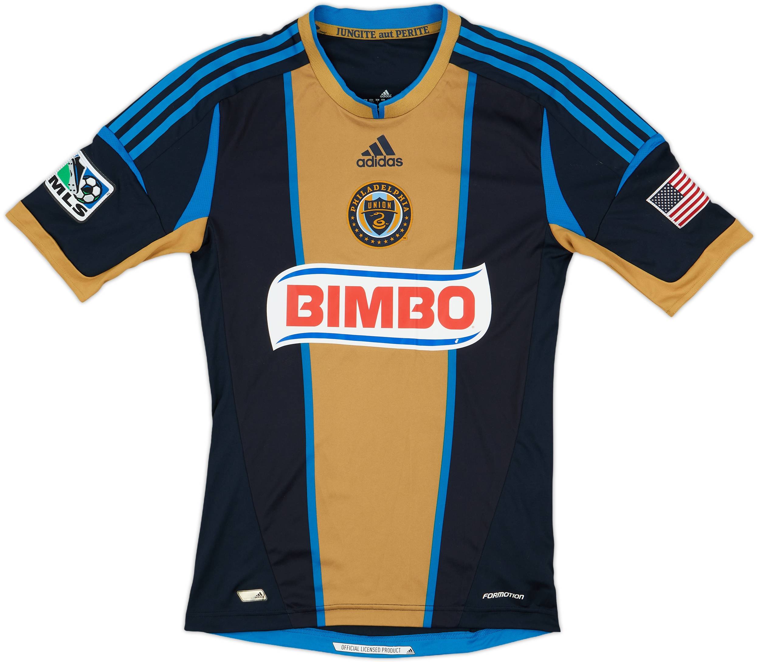 2012-14 Philadelphia Union Authentic Home Shirt - 9/10 - (S)