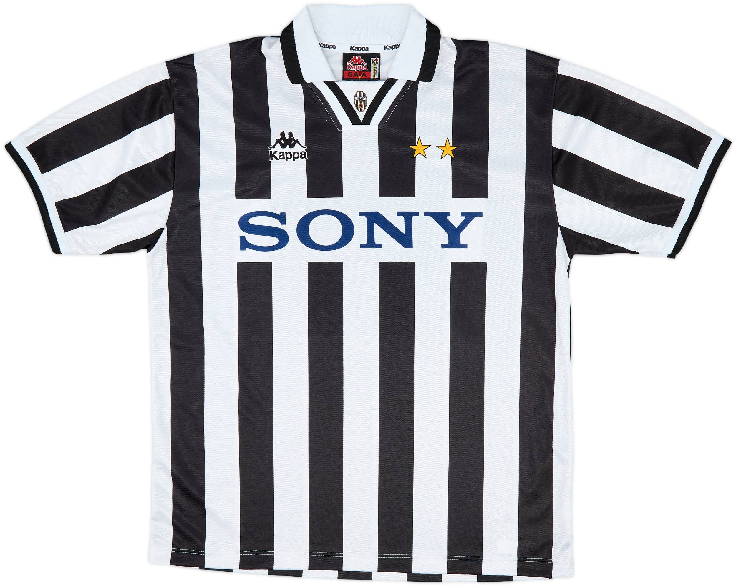 1995-97 Juventus Match Issue Home Shirt #11