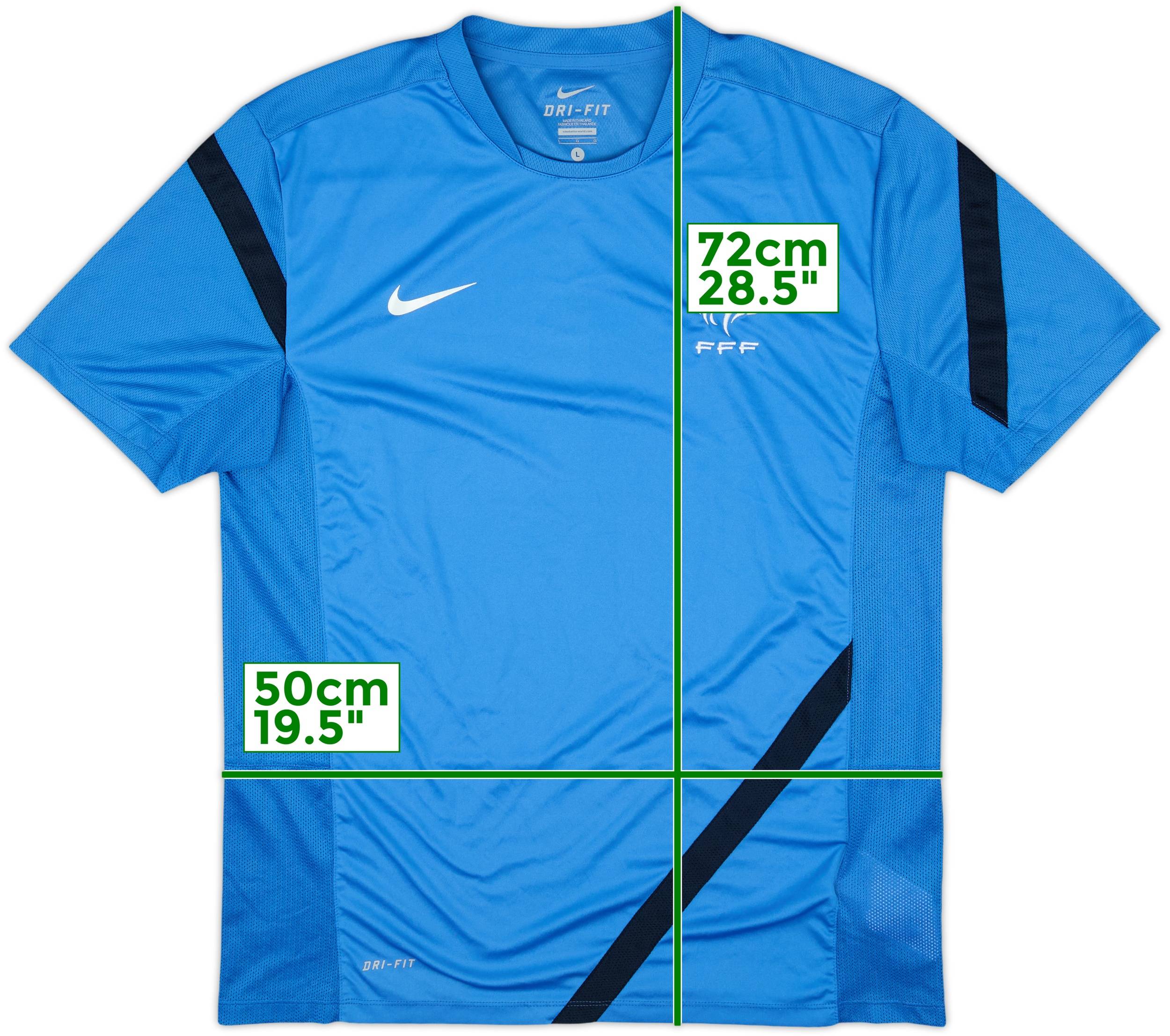 2012-13 France Nike Training Shirt - 10/10 - (L)