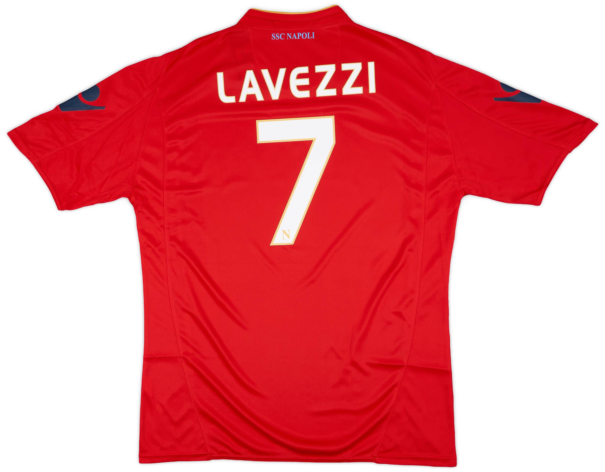 2009-10 Napoli Basic Third Shirt Lavezzi #7 (3XL)