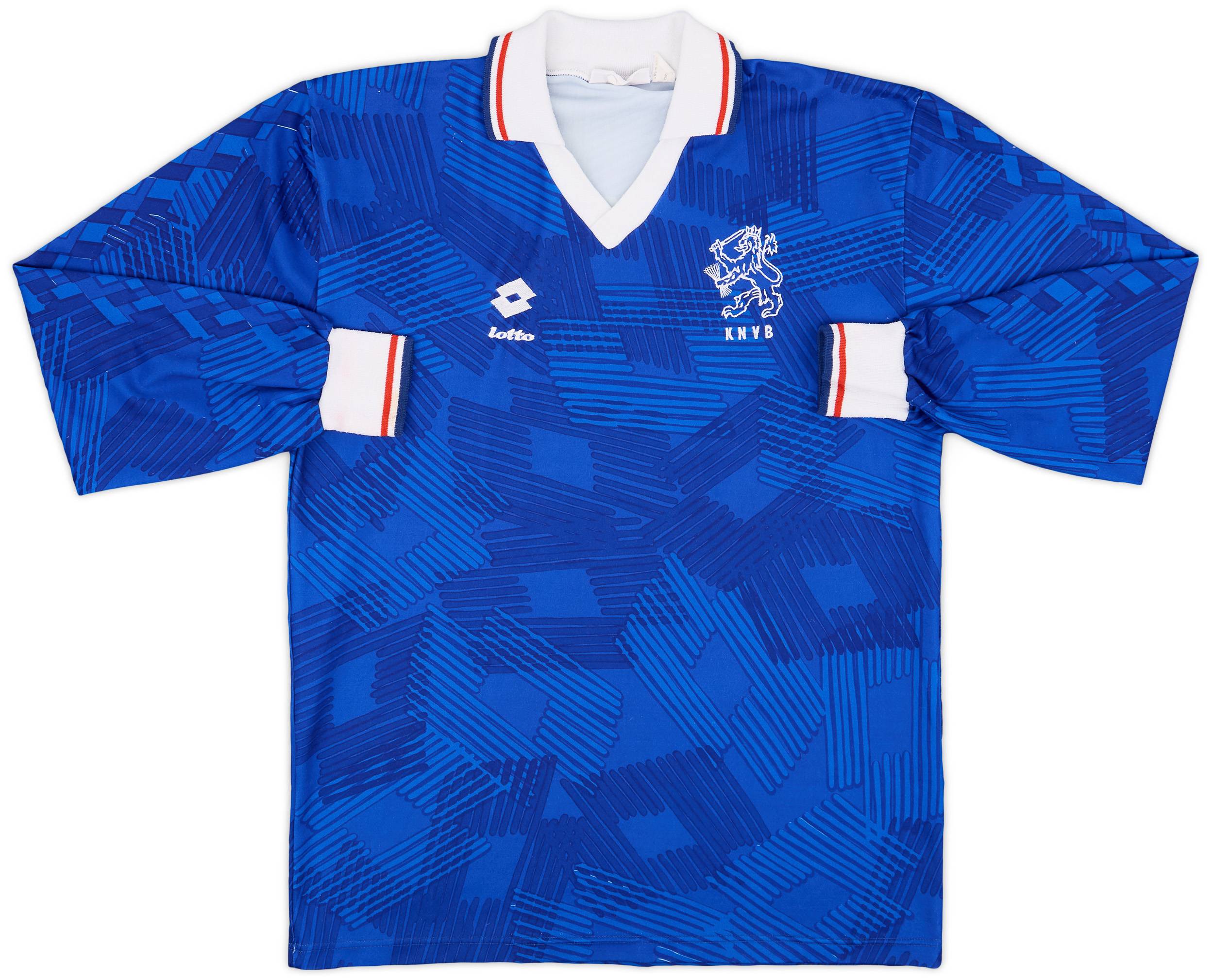 1992-94 Netherlands Match Issue Third L/S Shirt #12