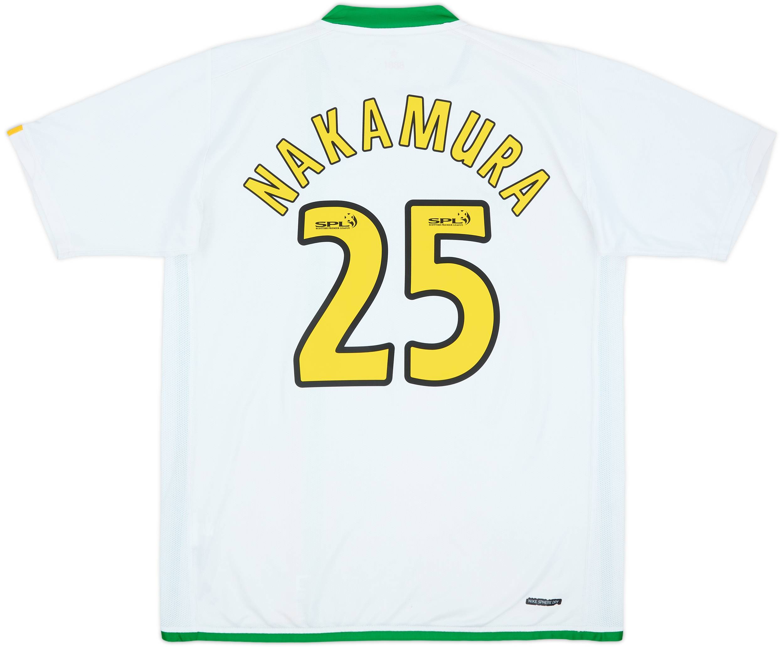 2006-08 Celtic European Shirt Nakamura #25 - 8/10 - (L)