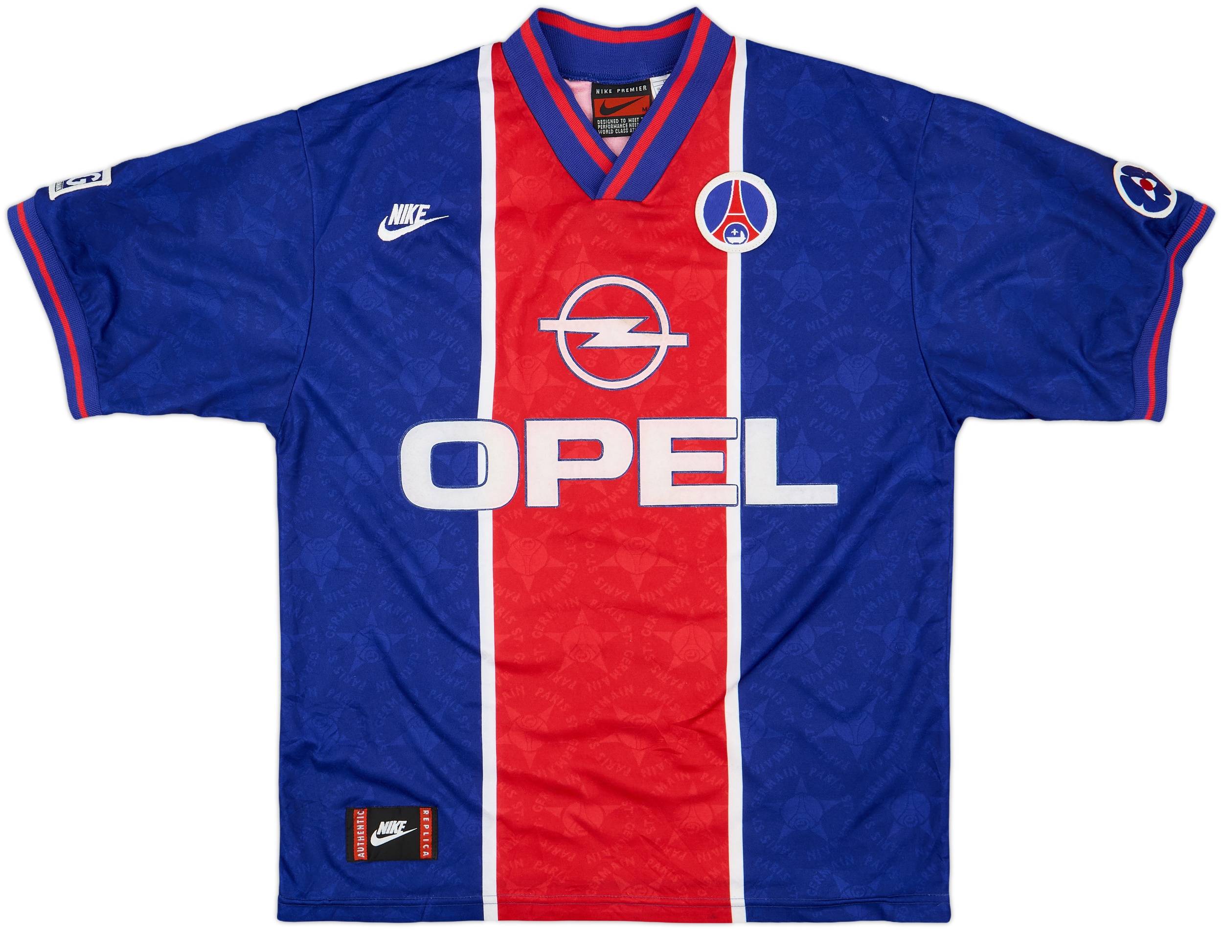 NIKE 95-96 Paris Saint-Germain ユニフォーム NIKE 95-96 Paris Saint-Germain ユニフォーム
