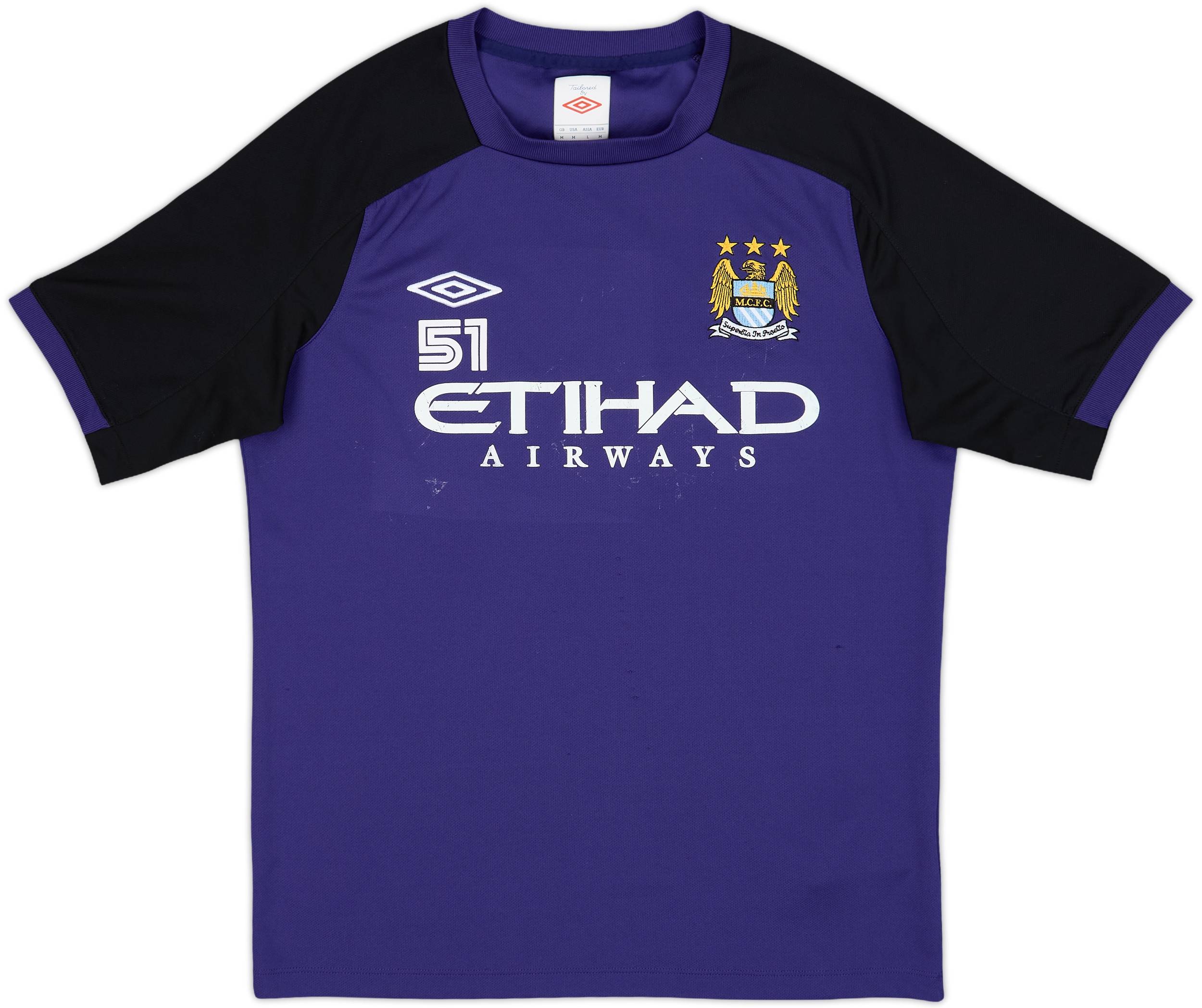2012-13 Manchester City Player Issue Umbro Training Shirt