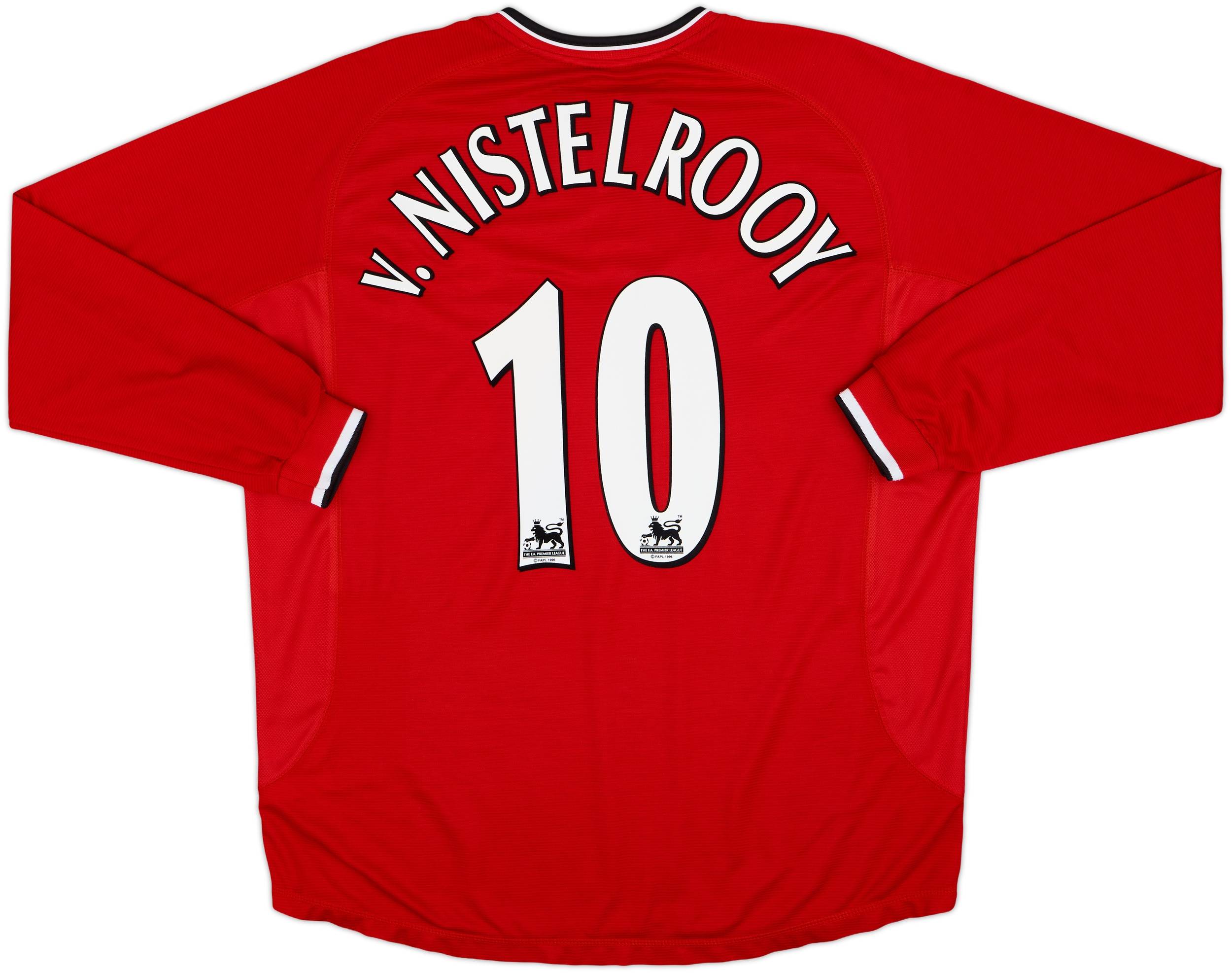 ウェア Nike Manchester United V. Nistelrooy 10 MANCHESTER UNITED 2002-2003 Van Nistelrooy 10 camiseta shirt