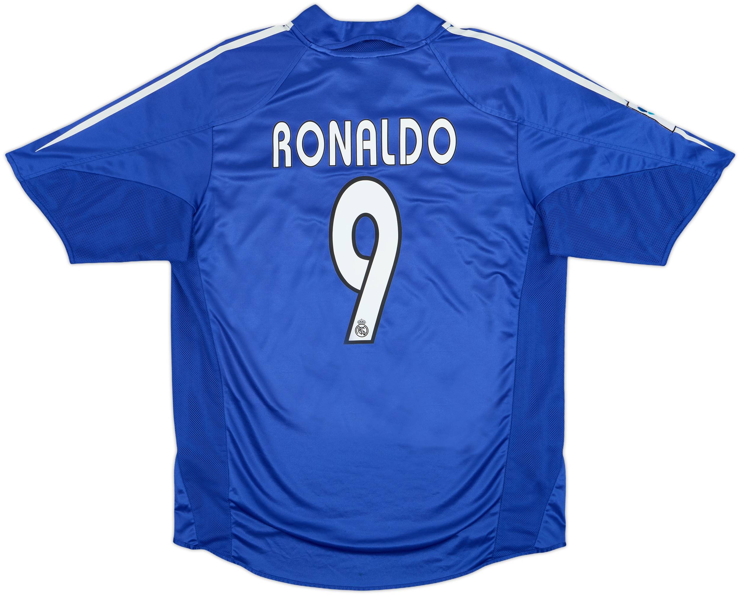 2004-05 Real Madrid Third Shirt Ronaldo #9 - 9/10 - (L)