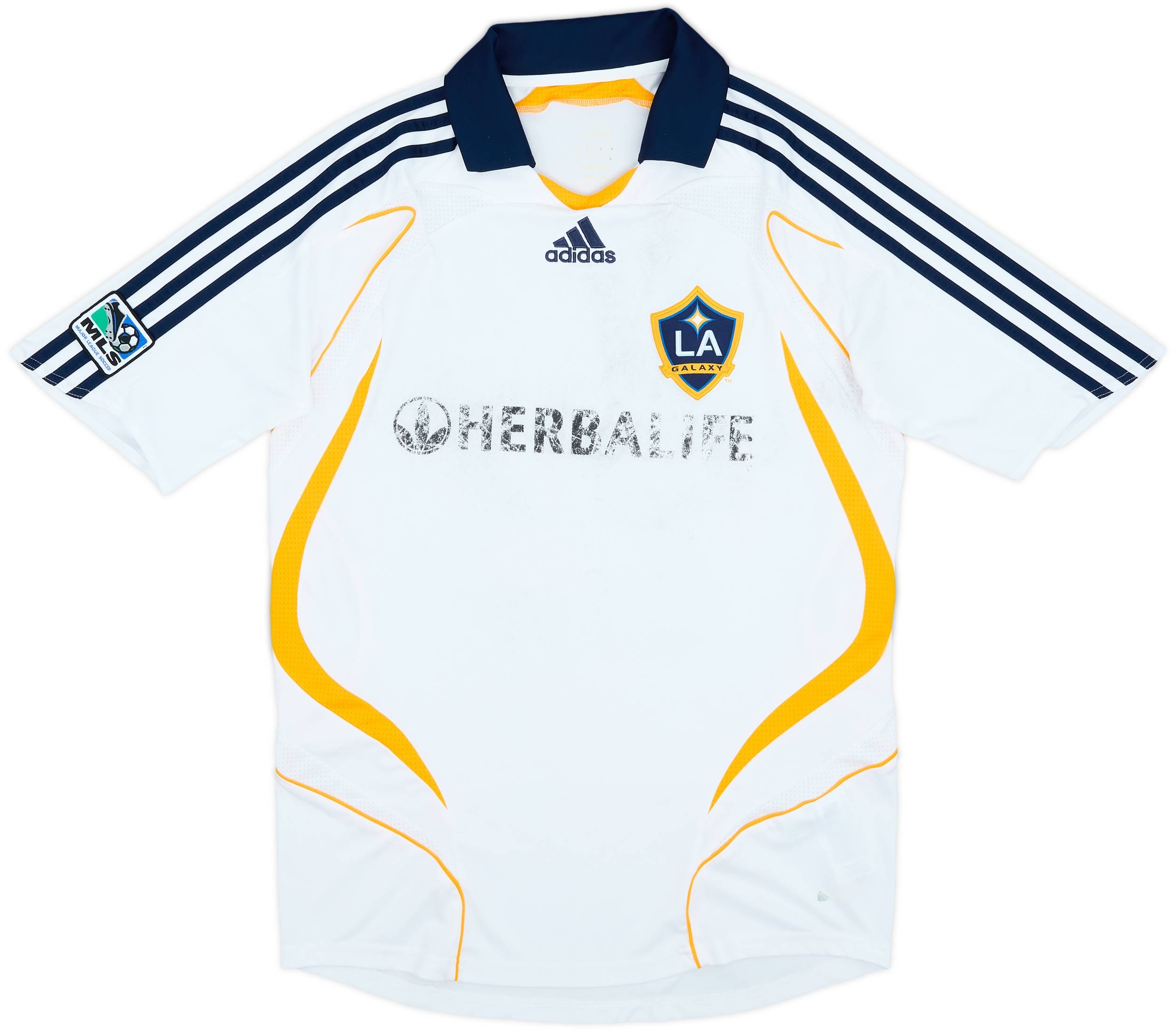 2007-08 LA Galaxy Home Shirt Beckham #23 - 4/10 - (S)