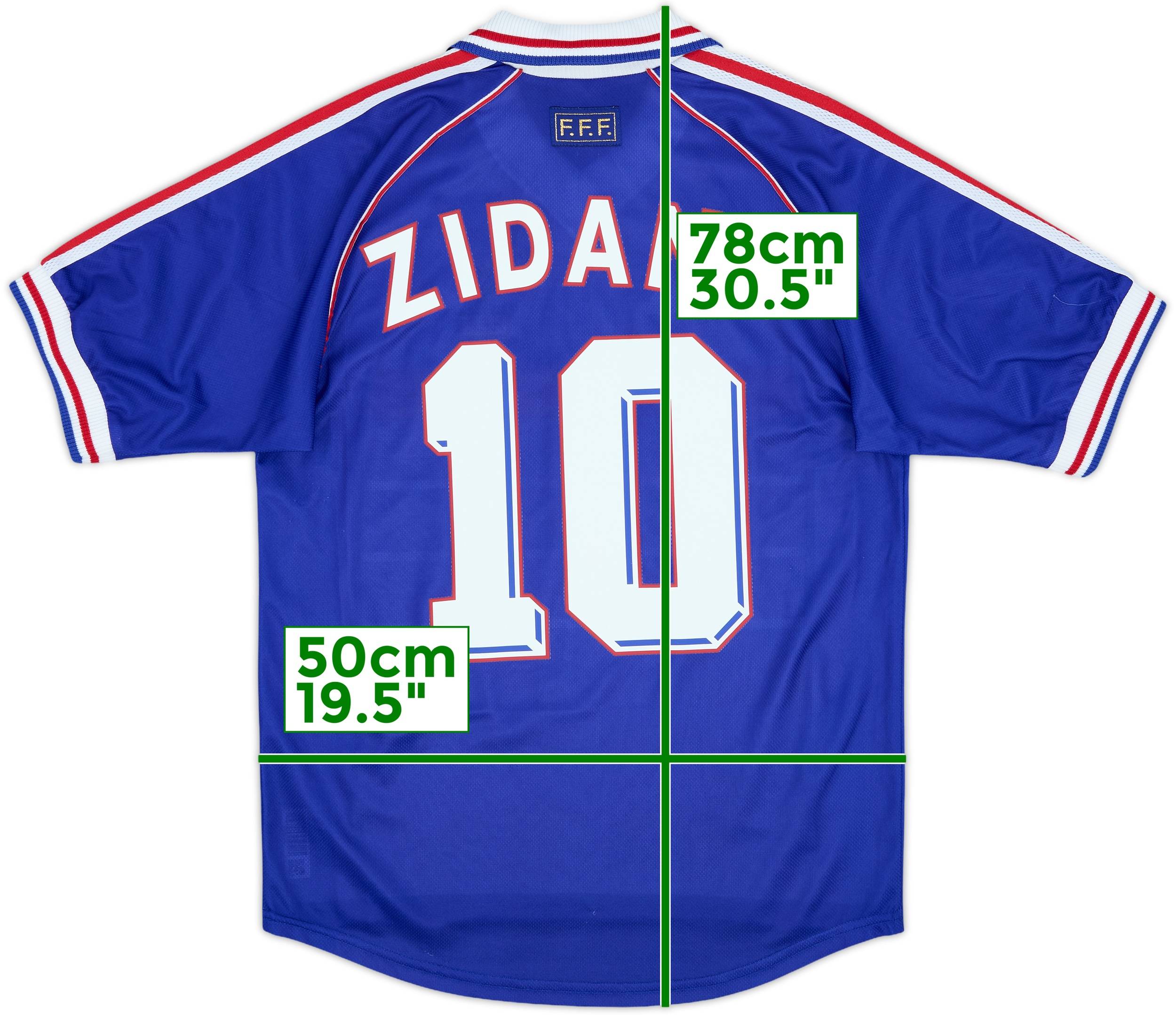 ウェア 2002 FRANCE ZIDANE  shirt 2002-04 France Home Shirt Zidane #10